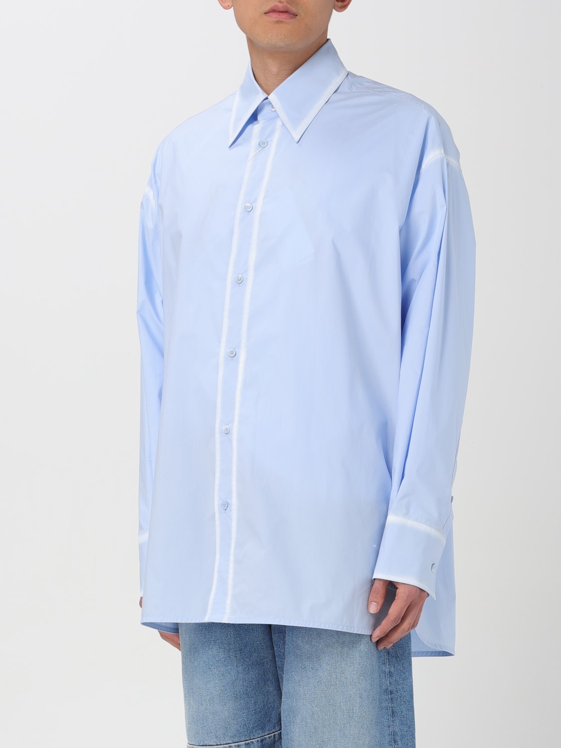 MM6 MAISON MARGIELA SHIRT: Shirt men Mm6 Maison Margiela, Gnawed Blue - Img 4