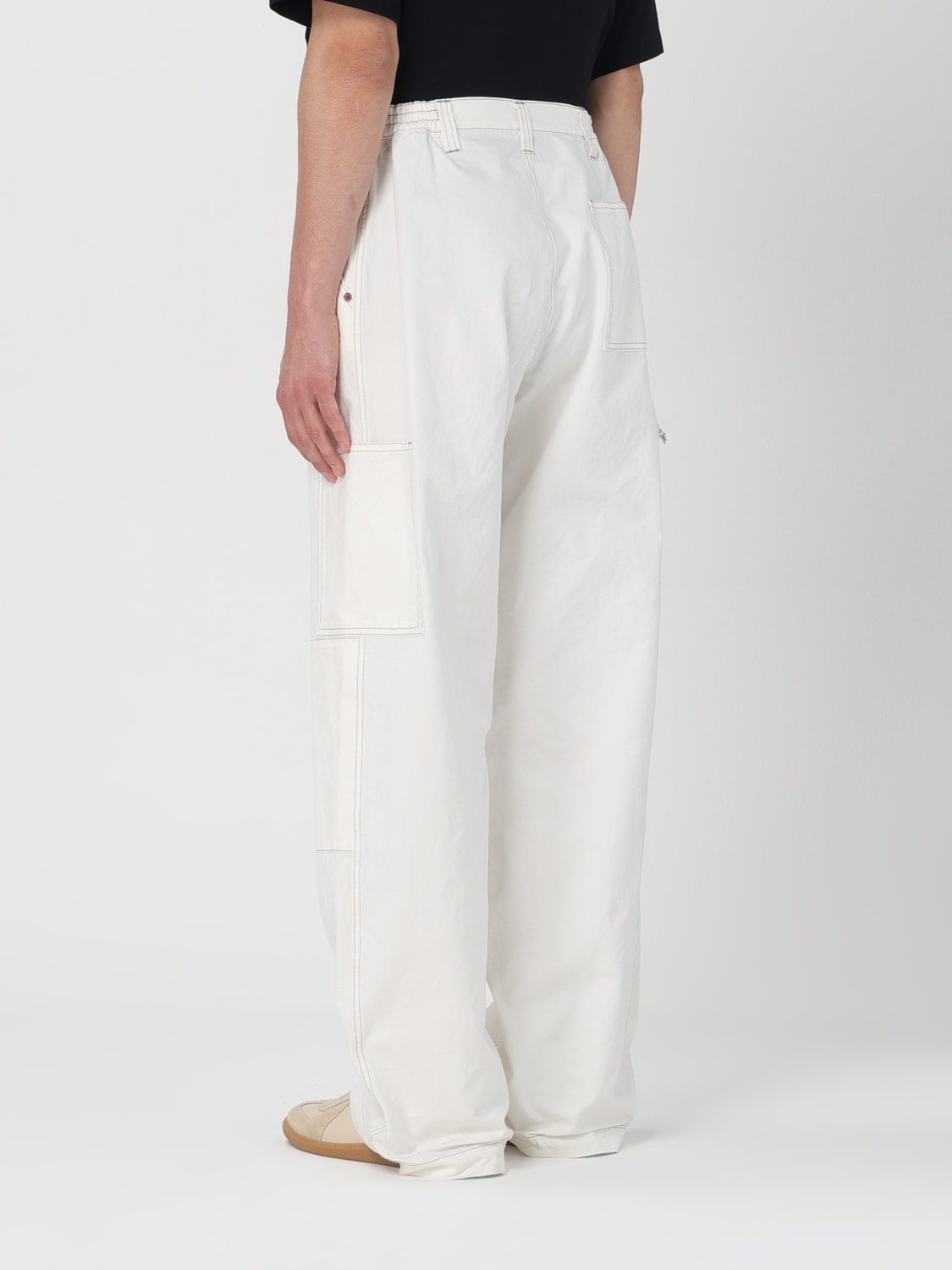 MM6 MAISON MARGIELA PANTS: Pants men Mm6 Maison Margiela, White - Img 3