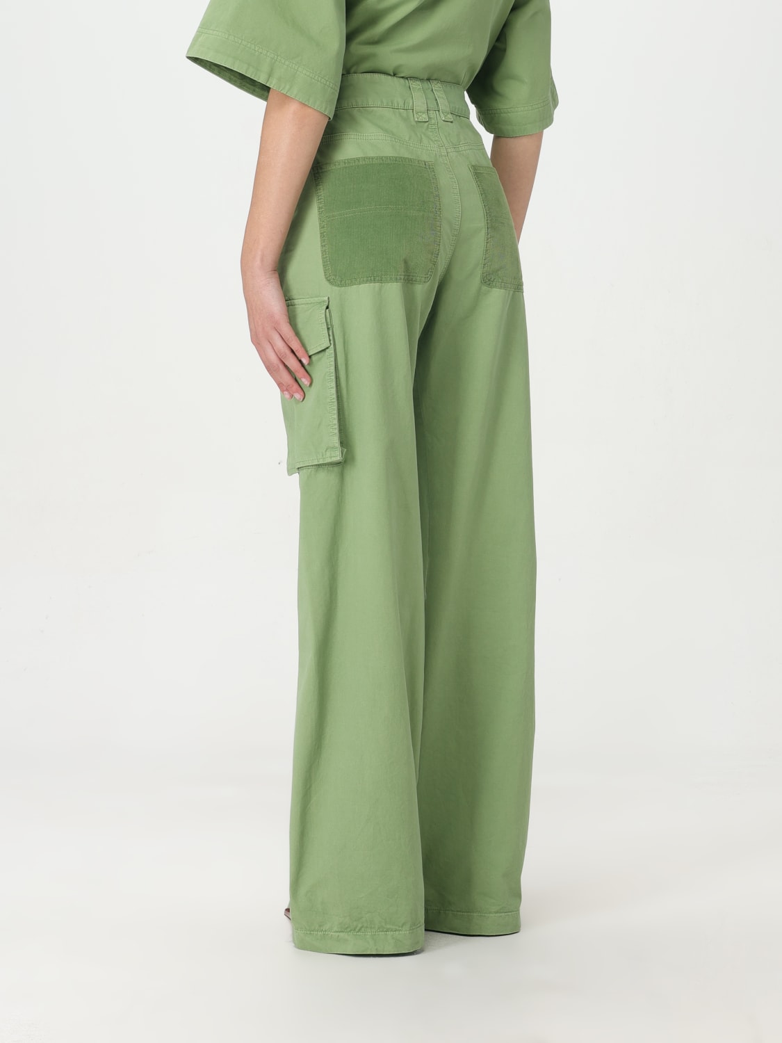 STELLA MCCARTNEY PANTS: Pants woman Stella McCartney, Green - Img 3