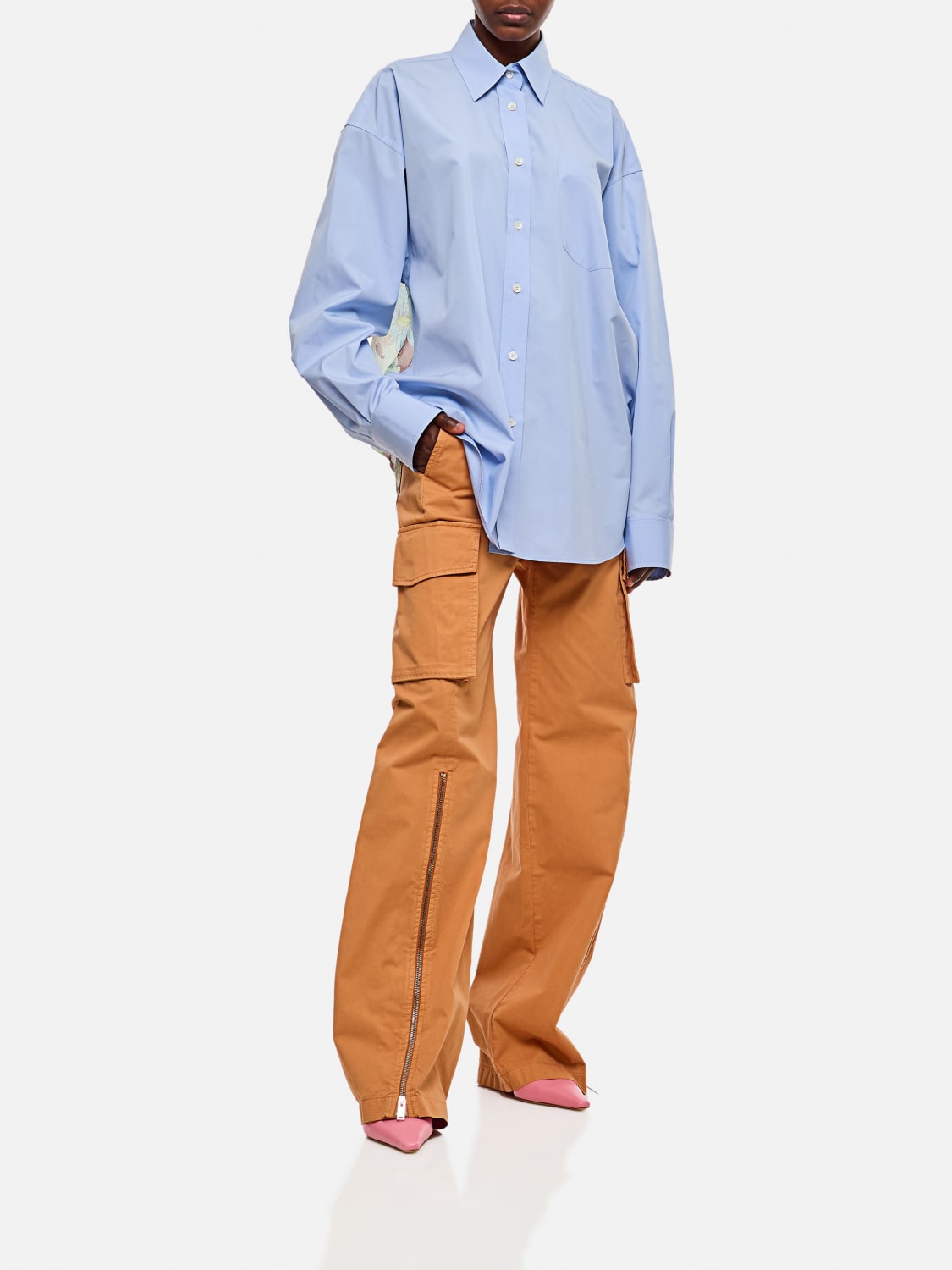 STELLA MCCARTNEY PANTALON: Pantalon femme Stella McCartney, Beige - Img 2