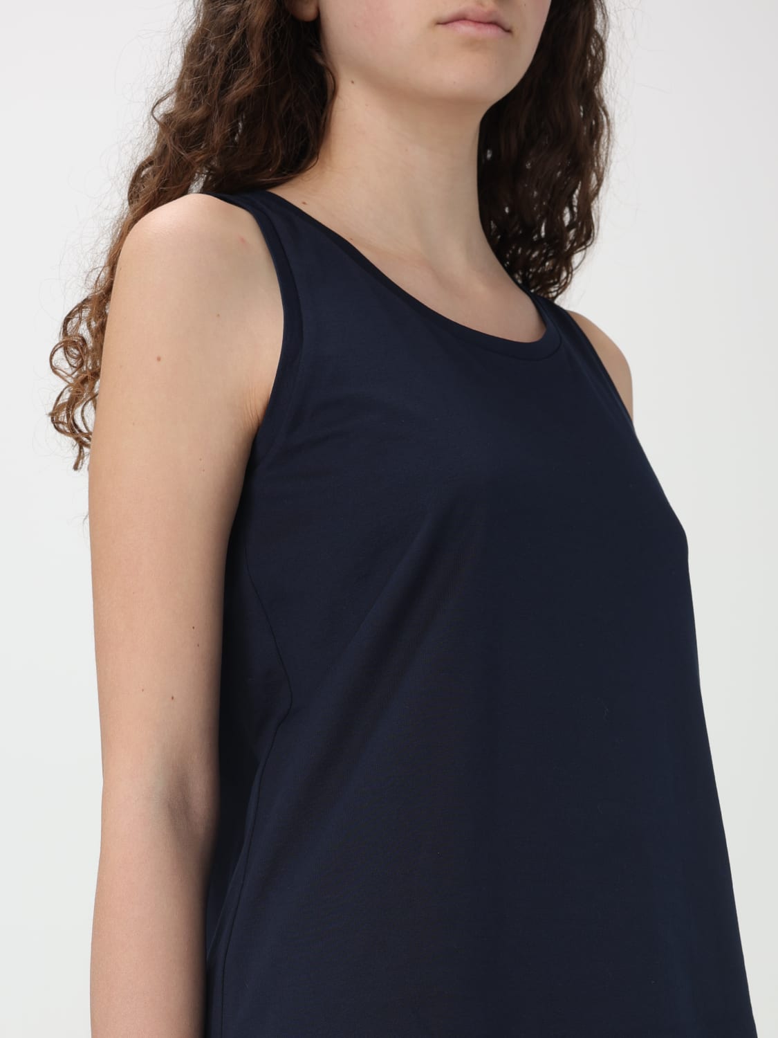 'S MAX MARA TOP: Top woman 's Max Mara, Blue - Img 5