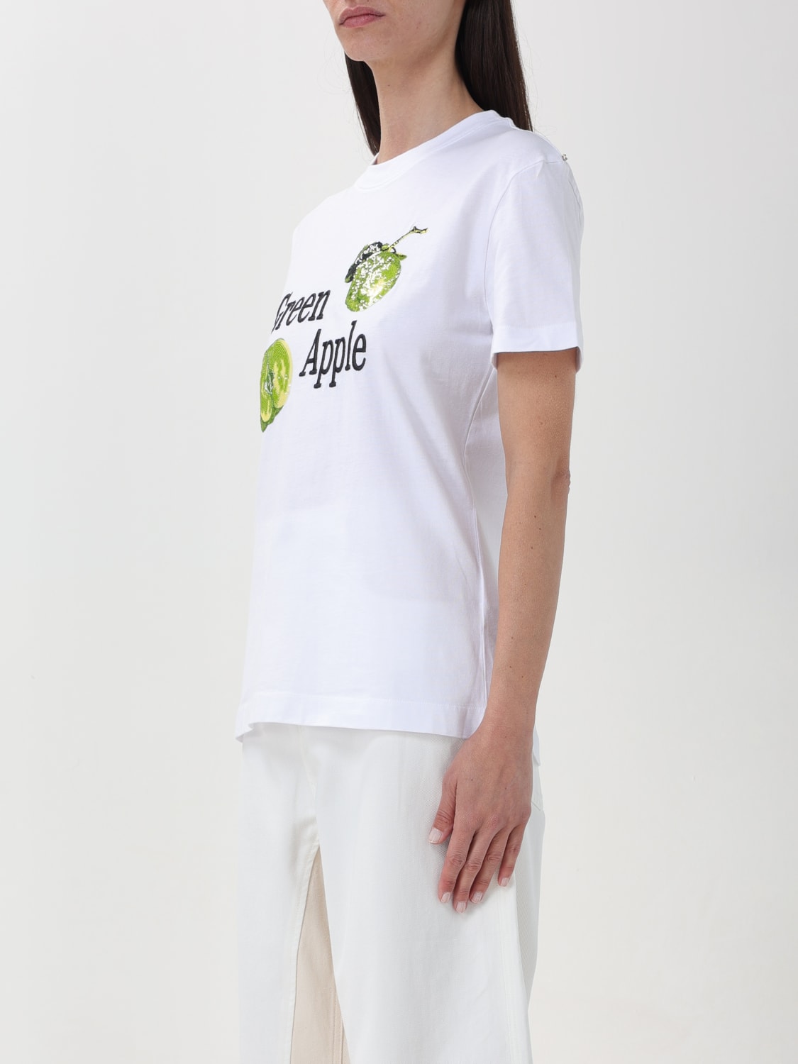 Sportmax Outlet: T-shirt woman - Apple Green | Sportmax t