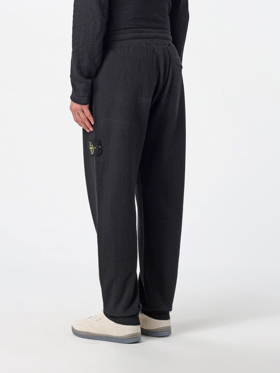 STONE ISLAND PANTALÓN: Pantalón hombre Stone Island, Negro - Img 3