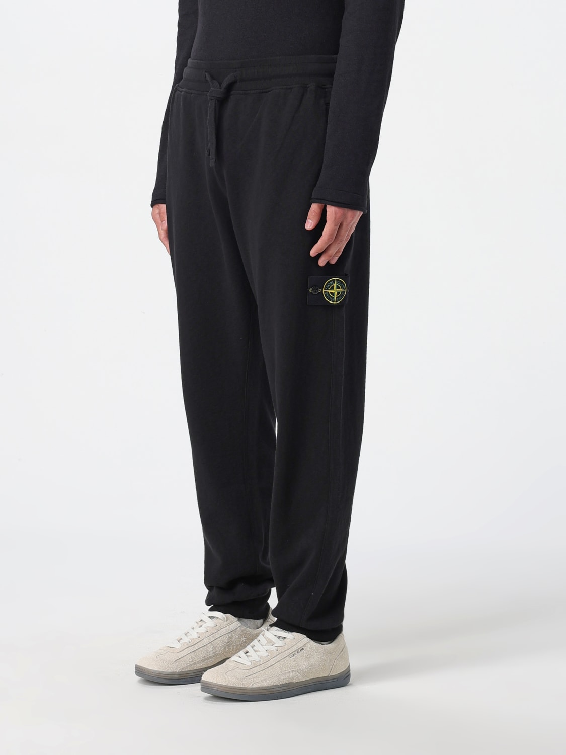 STONE ISLAND PANTALÓN: Pantalón hombre Stone Island, Negro - Img 4