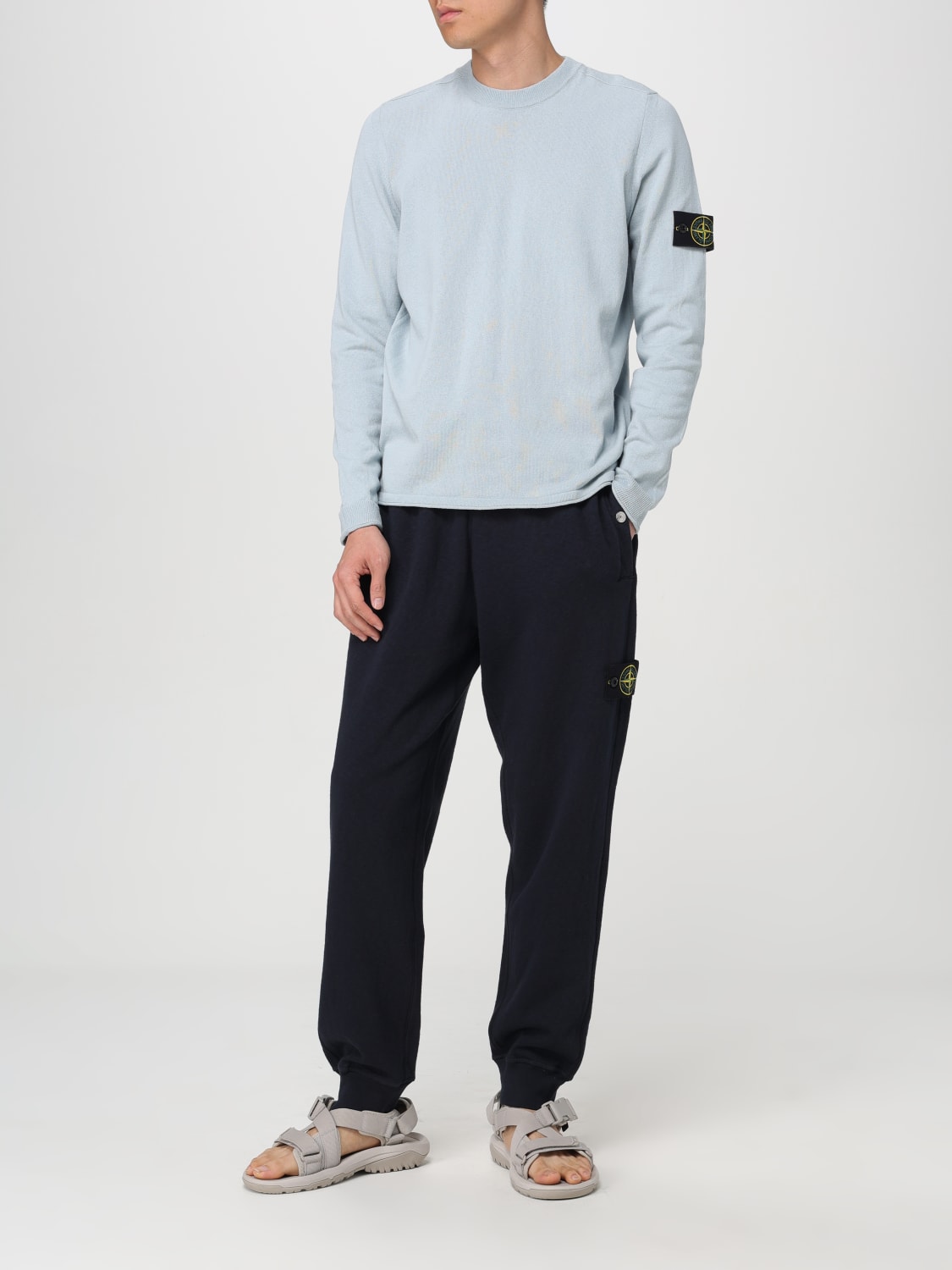 STONE ISLAND PANTALÓN: Pantalón hombre Stone Island, Azul Oscuro - Img 2