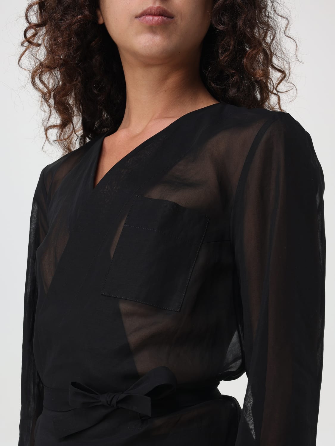 FABIANA FILIPPI JACKET: Jacket woman Fabiana Filippi, Black - Img 3