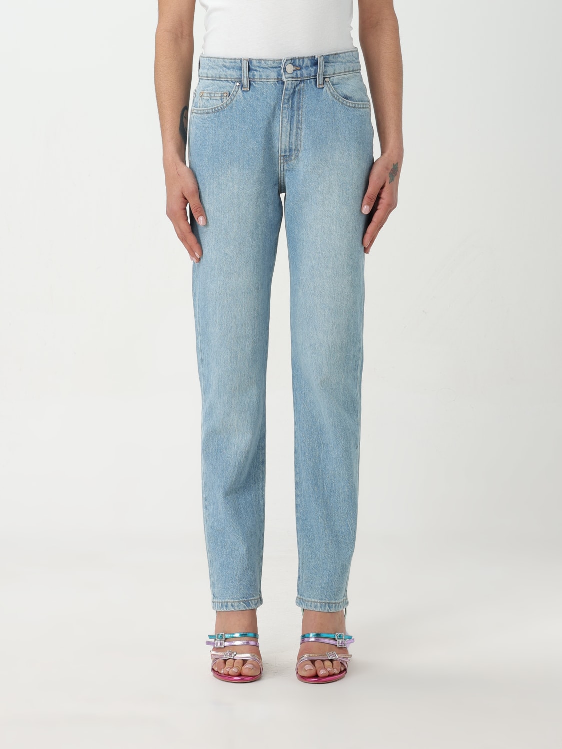 CHIARA FERRAGNI JEANS: Jeans damen Chiara Ferragni, Denim - Img 1