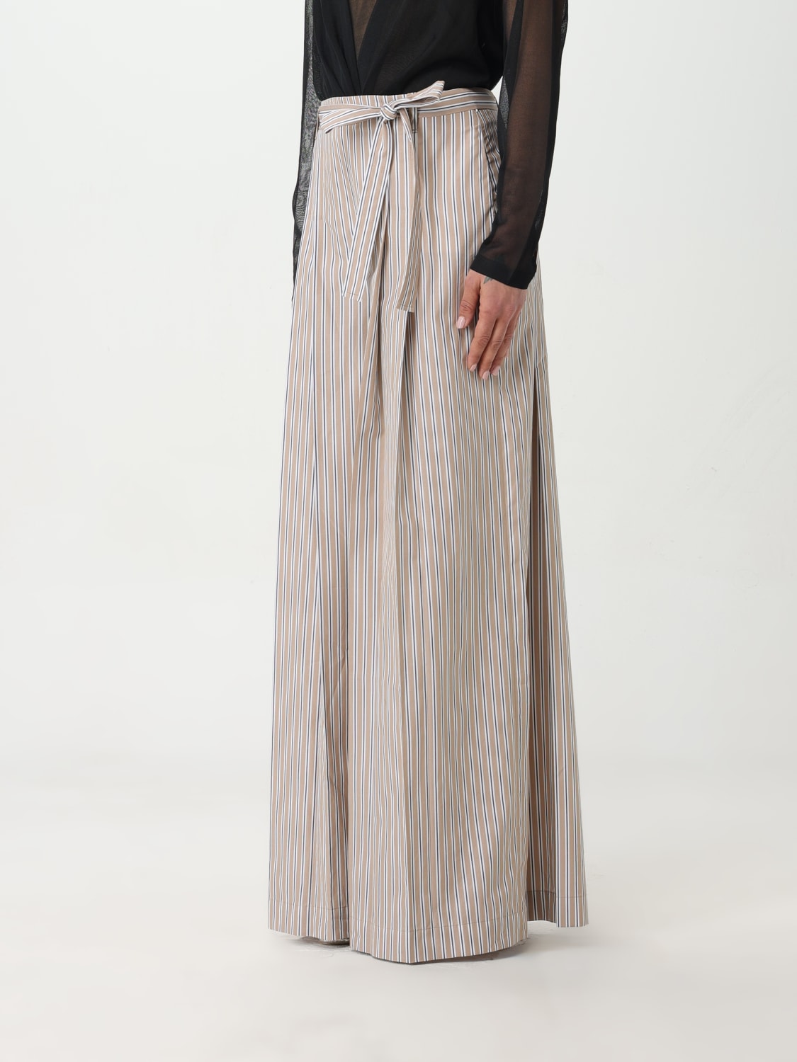 ALBERTA FERRETTI PANTS: Pants woman Alberta Ferretti, Beige - Img 4