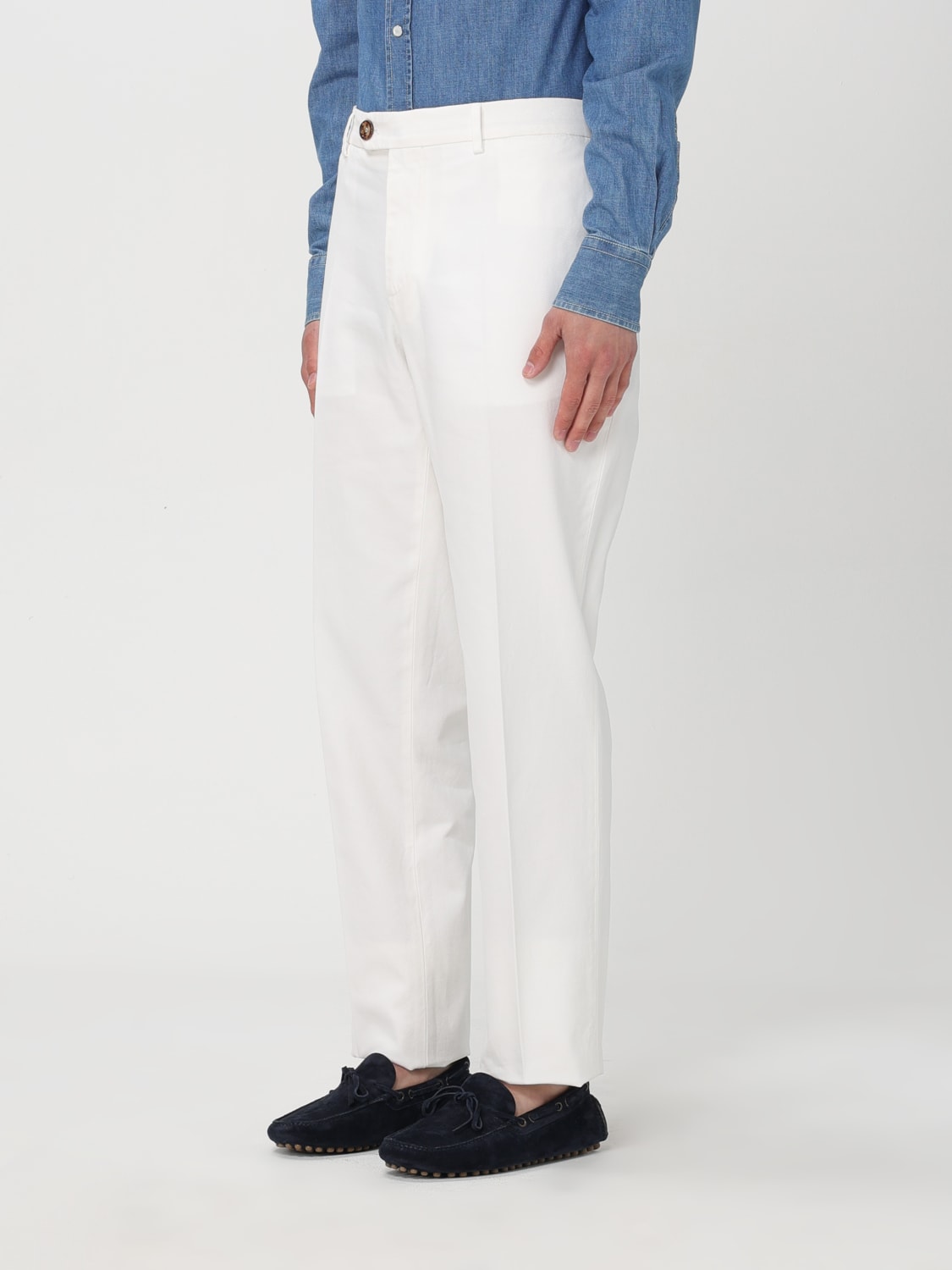 BRUNELLO CUCINELLI PANTS: Pants men Brunello Cucinelli, White - Img 4