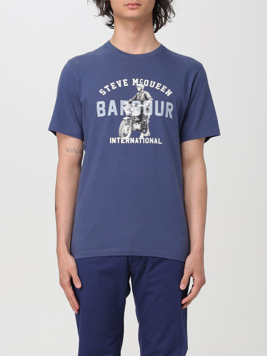 Giglio T-shirt Barbour in cotone