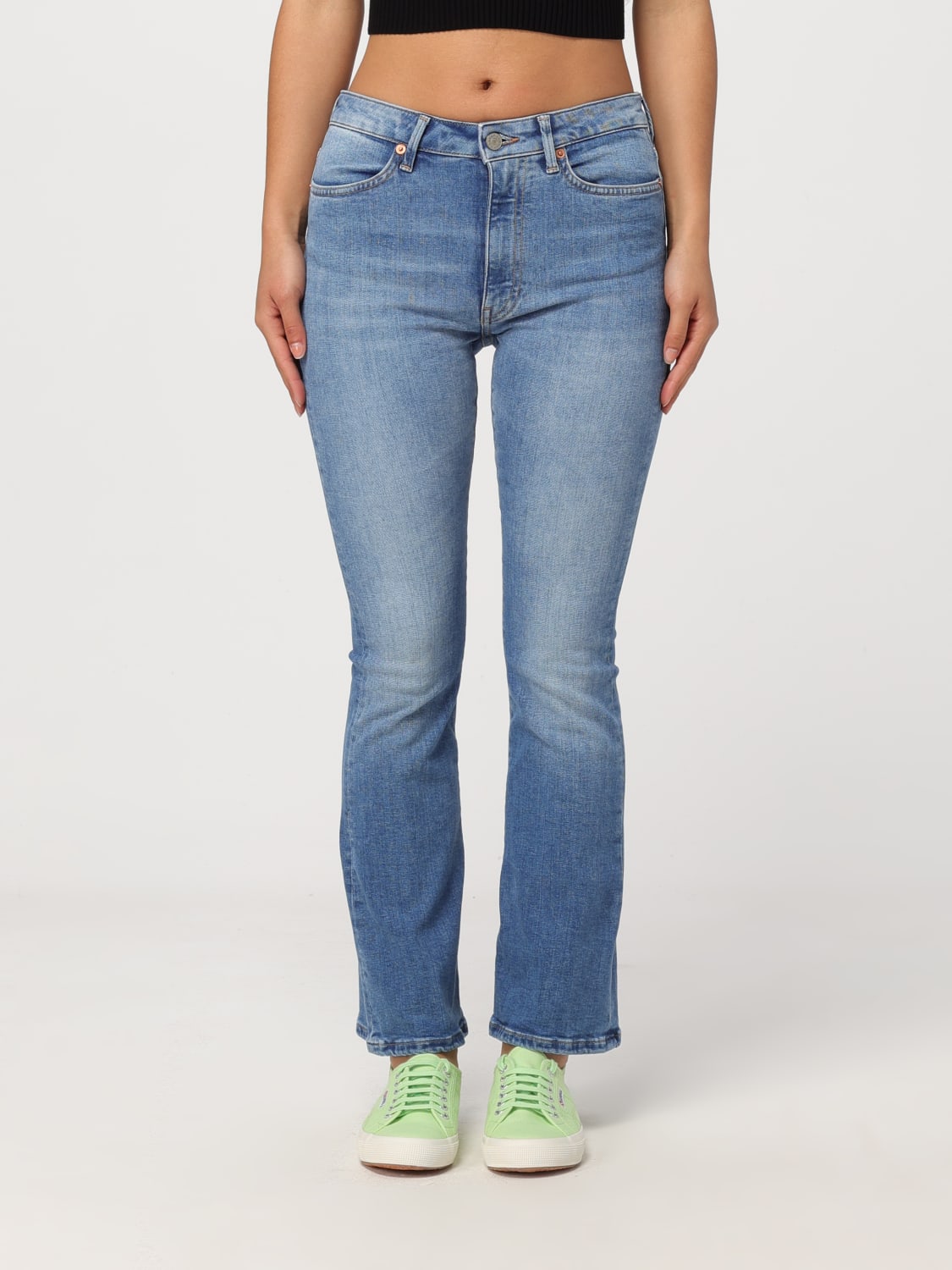 DONDUP JEANS: Jeans Dondup in denim , Blue - Img 1