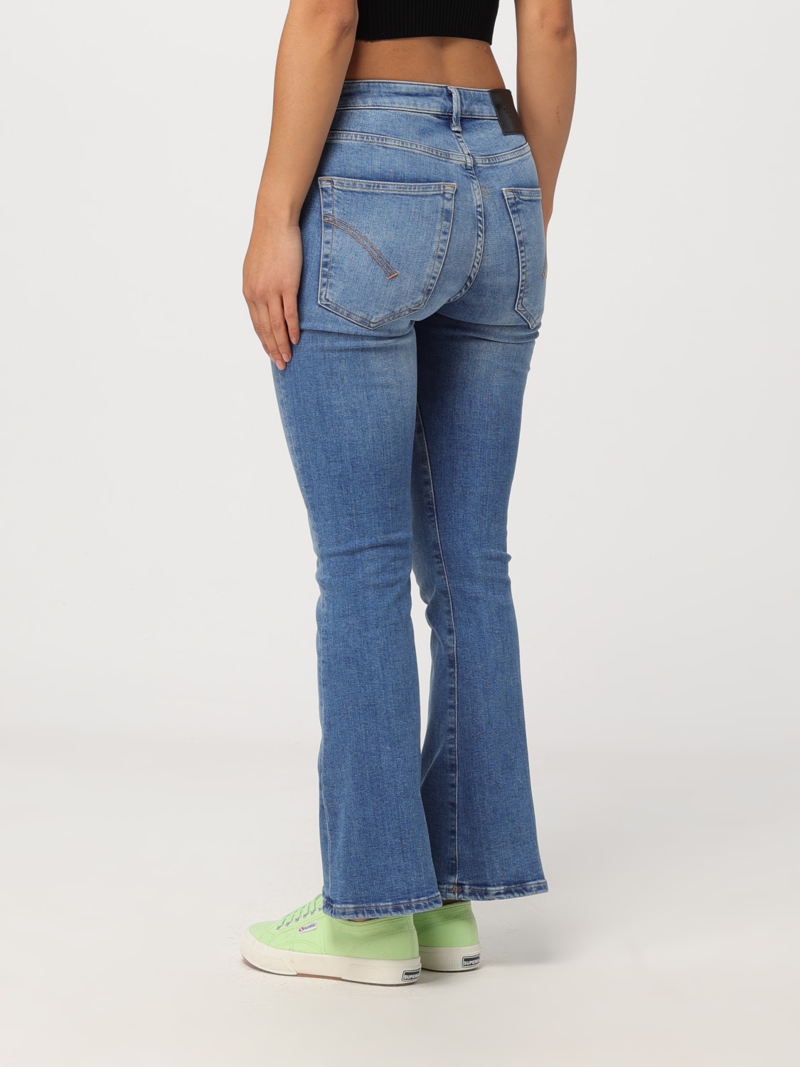 DONDUP JEANS: Jeans Dondup in denim , Blue - Img 2