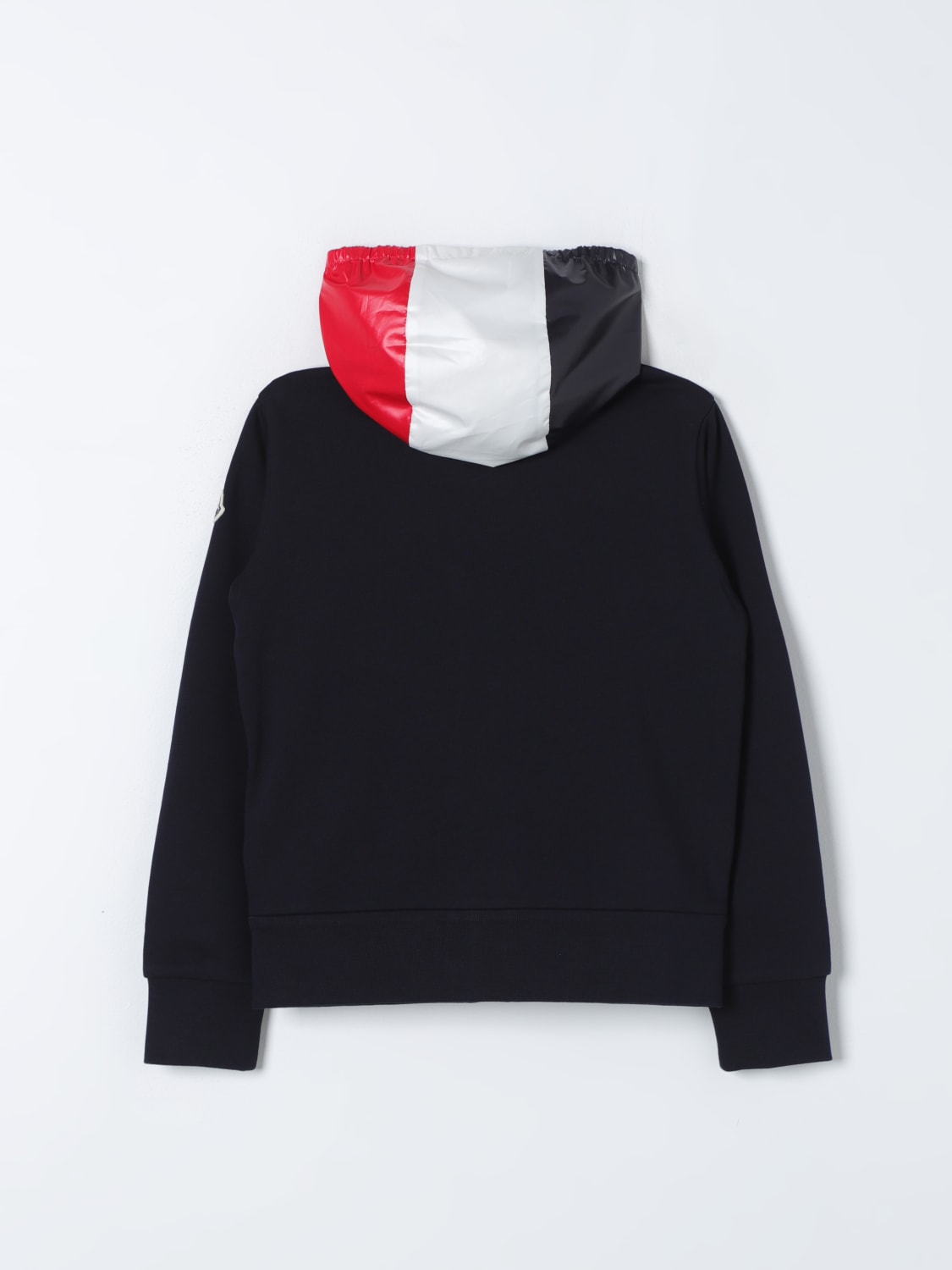 MONCLER SWEATER: Sweater kids Moncler, Blue - Img 2