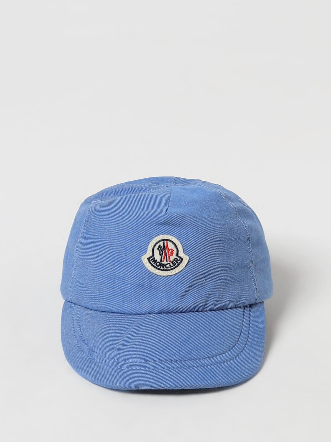 MONCLER GORRO: Gorro niños Moncler, Azul Claro - Img 2