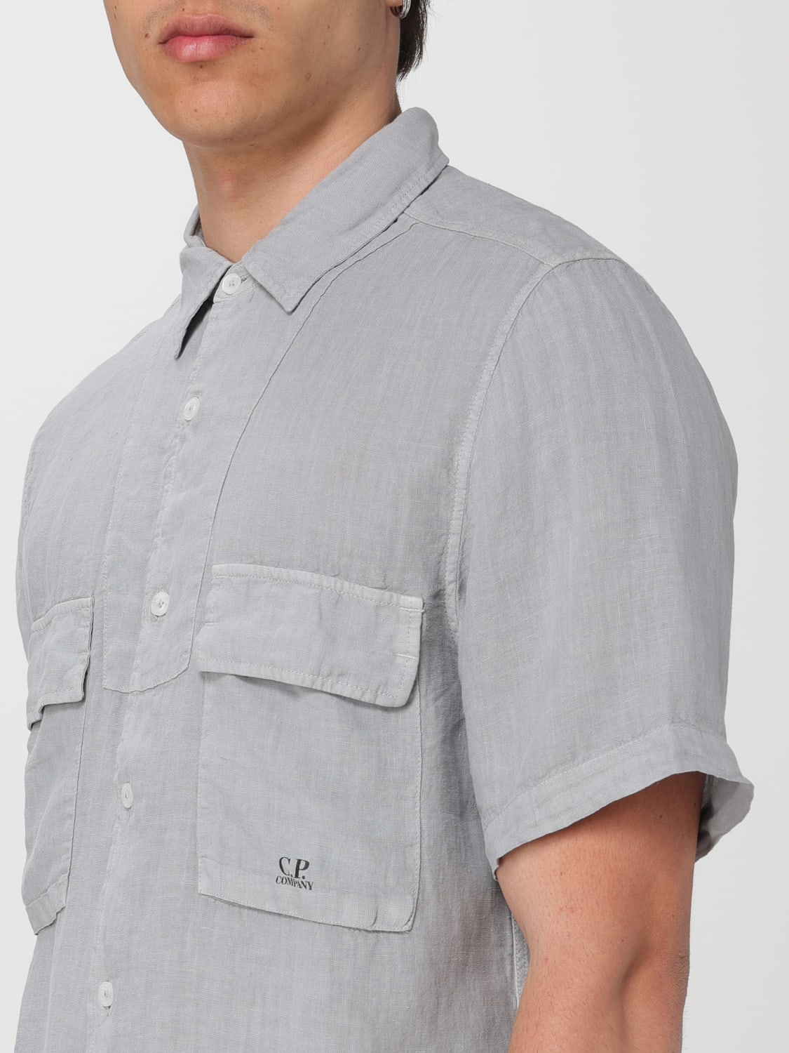 C.P. COMPANY SHIRT: Shirt men C.P. Company, Grey - Img 3