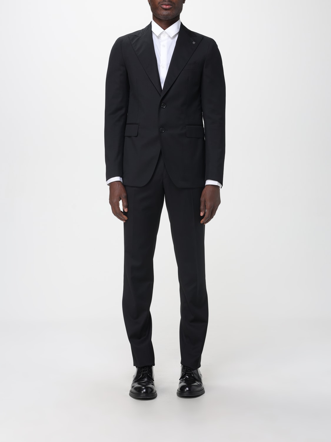 TAGLIATORE ABITO: Abito monopetto in lana Tagliatore, Nero - Img 1