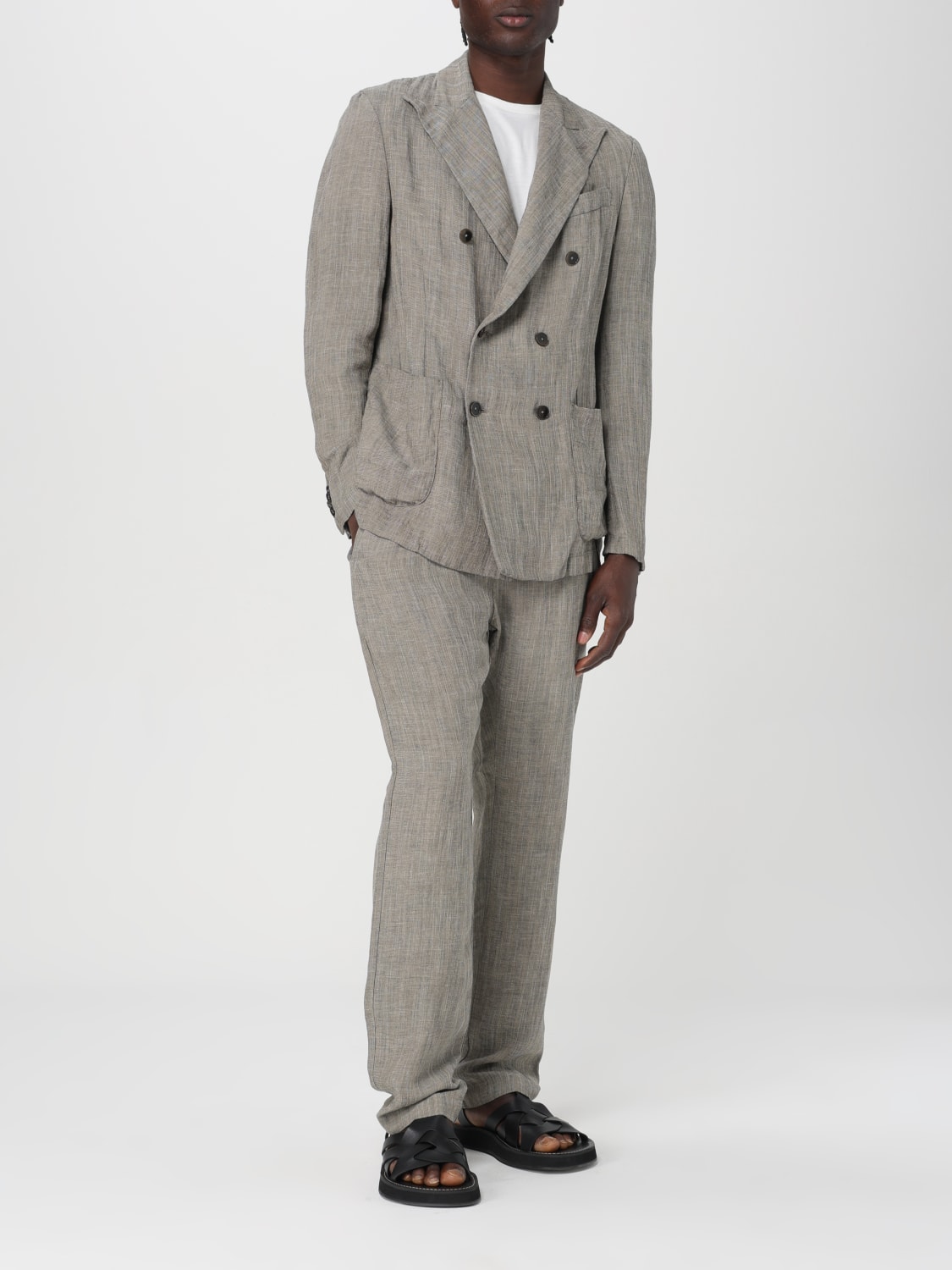 BARENA BLAZER: Barena men's blazer, Black - Img 2