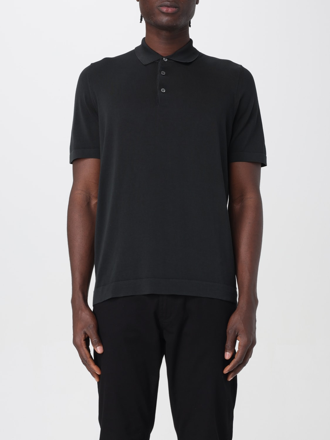 DRUMOHR POLO SHIRT: Polo shirt men Drumohr, Black - Img 1