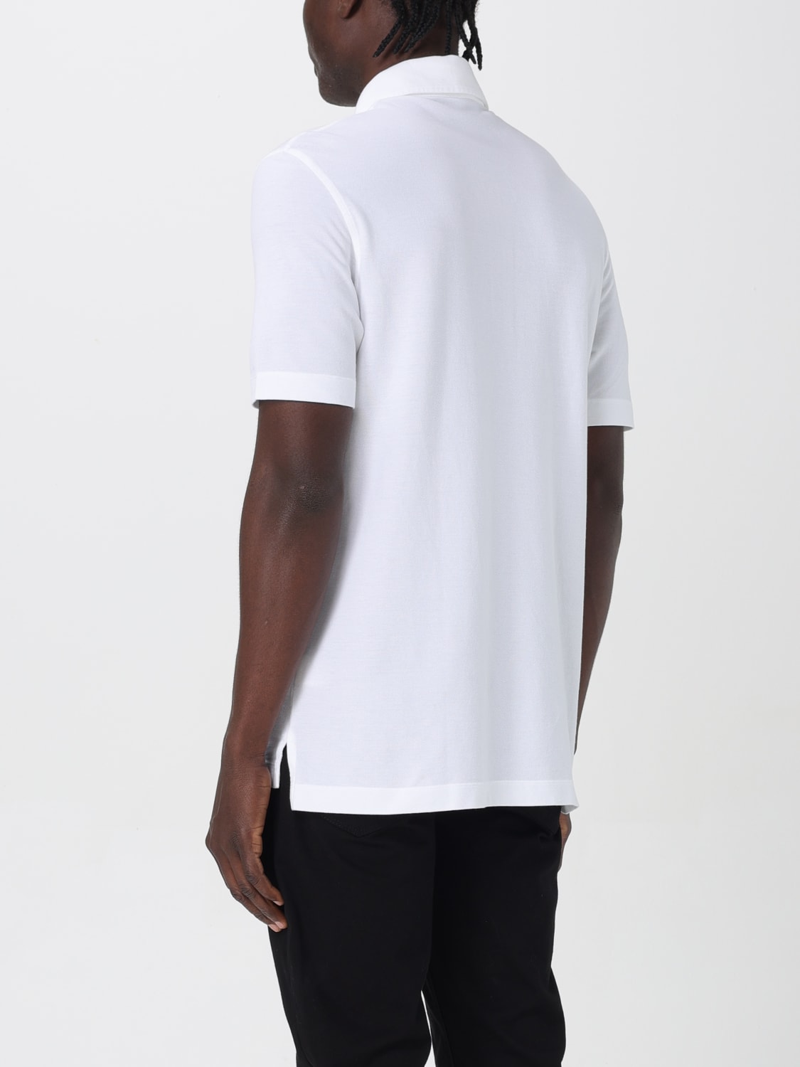 DRUMOHR POLO SHIRT: Polo shirt men Drumohr, White - Img 2