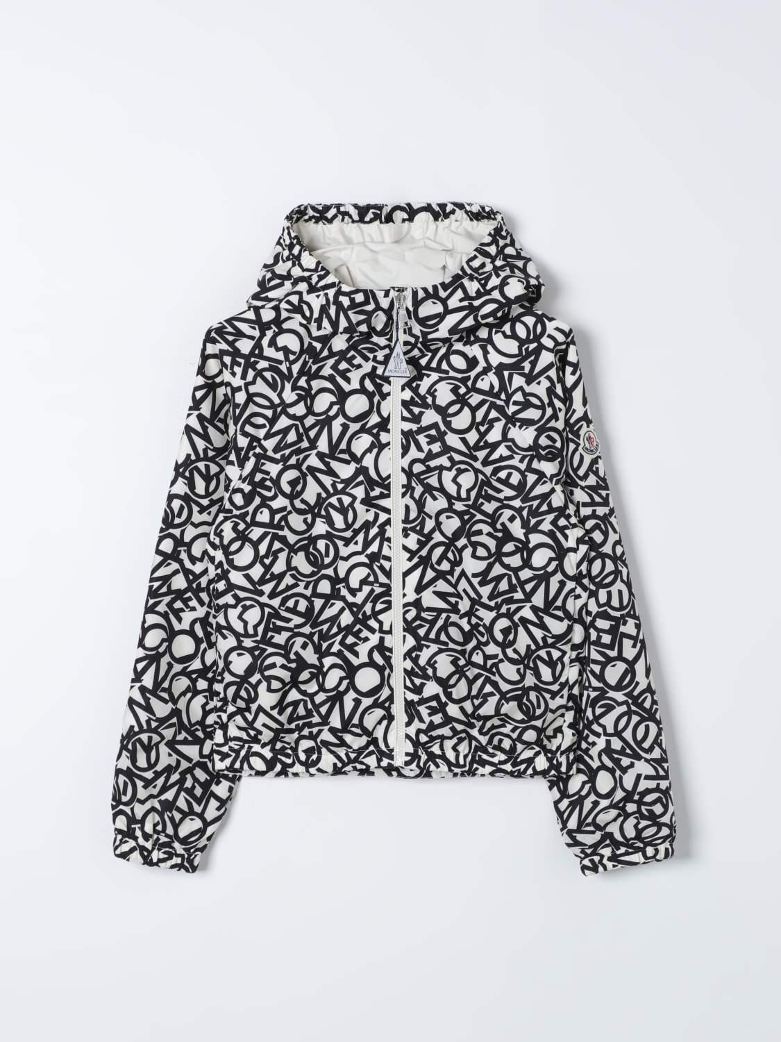 MONCLER JACKET: Jacket kids Moncler, Black - Img 1