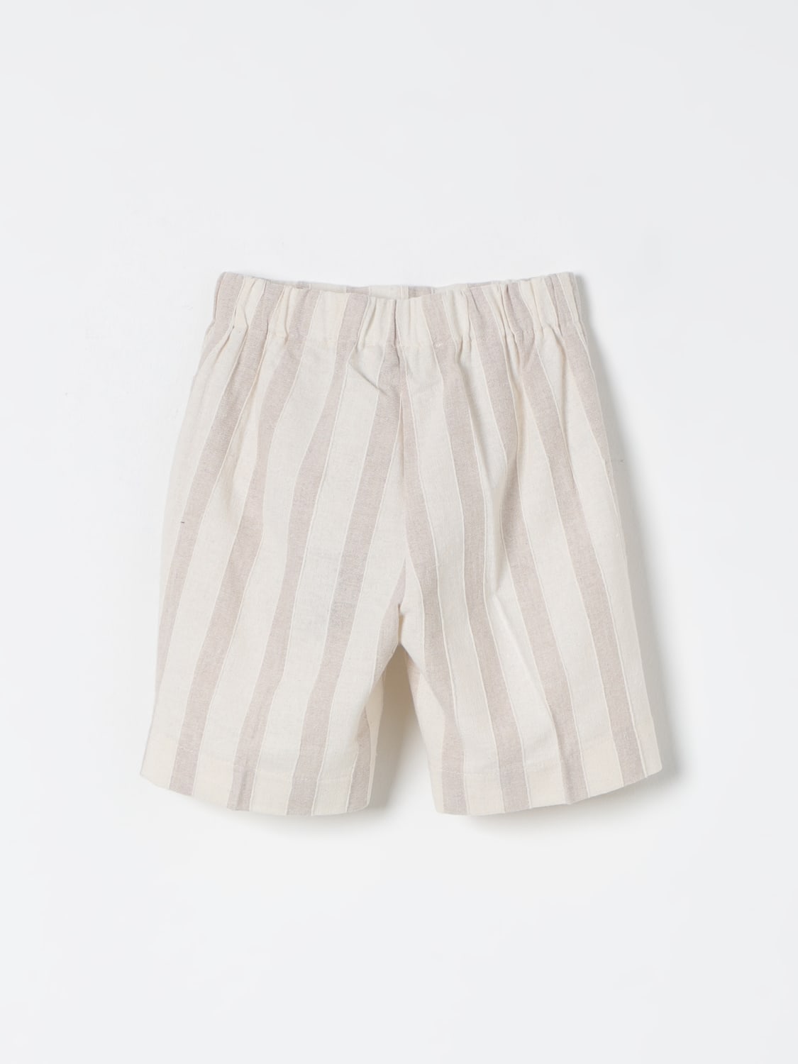 LA STUPENDERIA SHORTS: La Stupenderia boys' shorts, Beige - Img 2