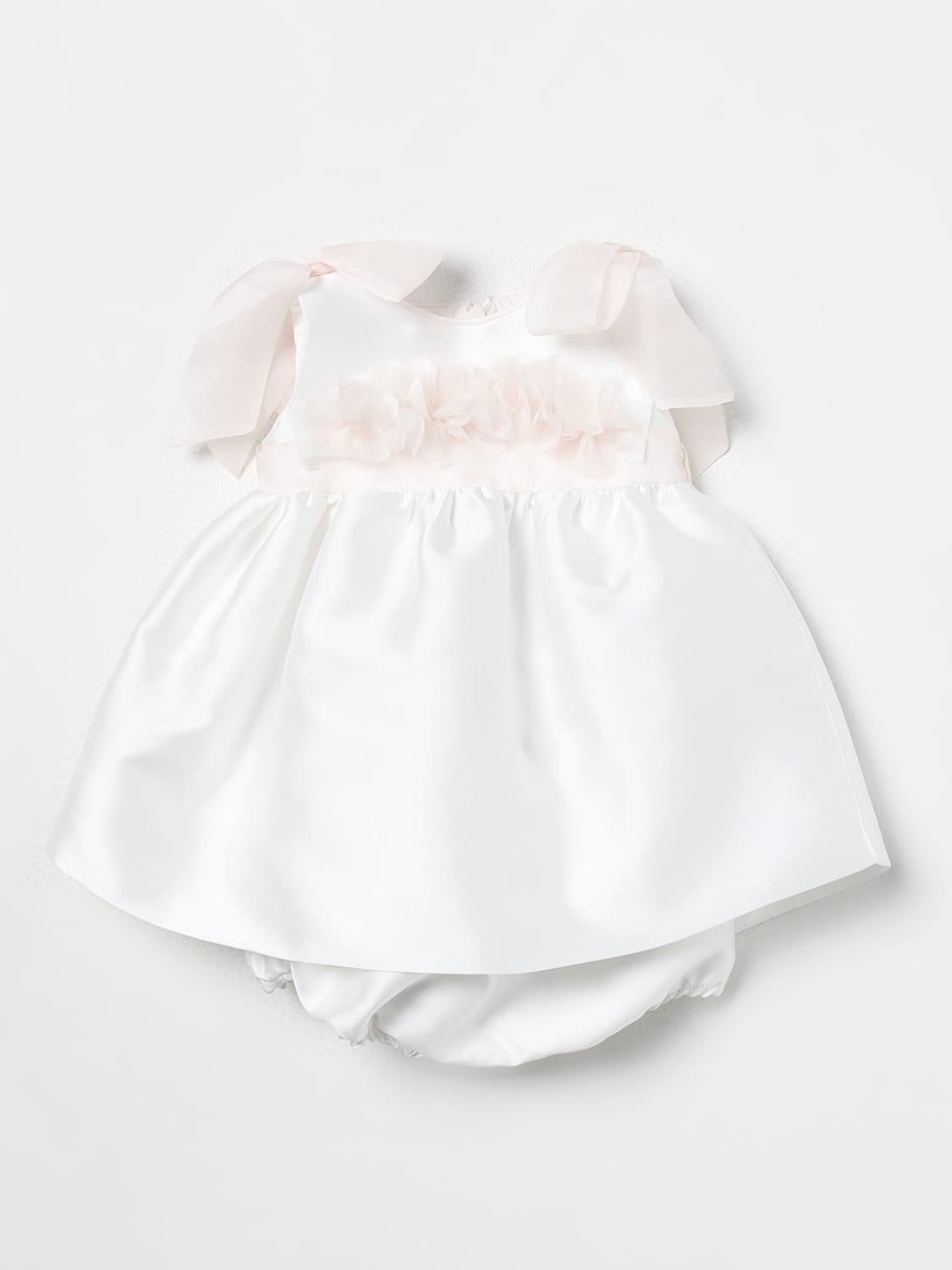 LA STUPENDERIA ROMPER: Romper kids La Stupenderia, White - Img 1