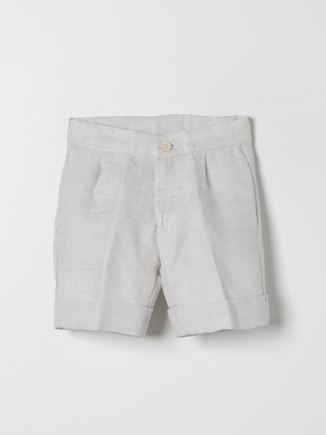 LA STUPENDERIA SHORTS: La Stupenderia boys' shorts, Grey - Img 1