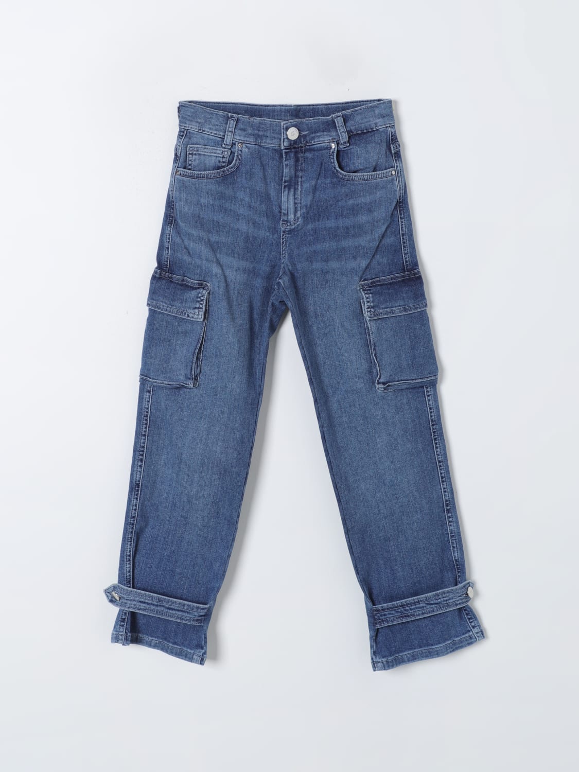 LIU JO JEANS: Jeans bambina Liu Jo Kids, Blue - Img 1