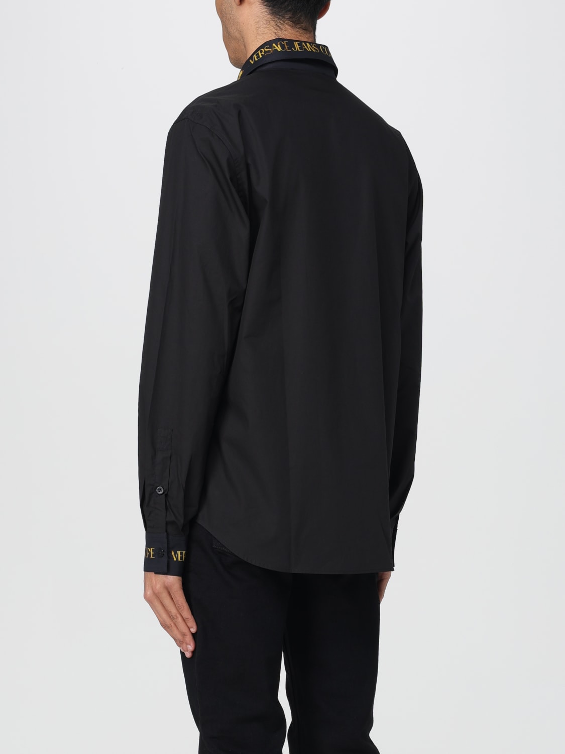 VERSACE JEANS COUTURE SHIRT: Shirt men Versace Jeans Couture, Black - Img 2