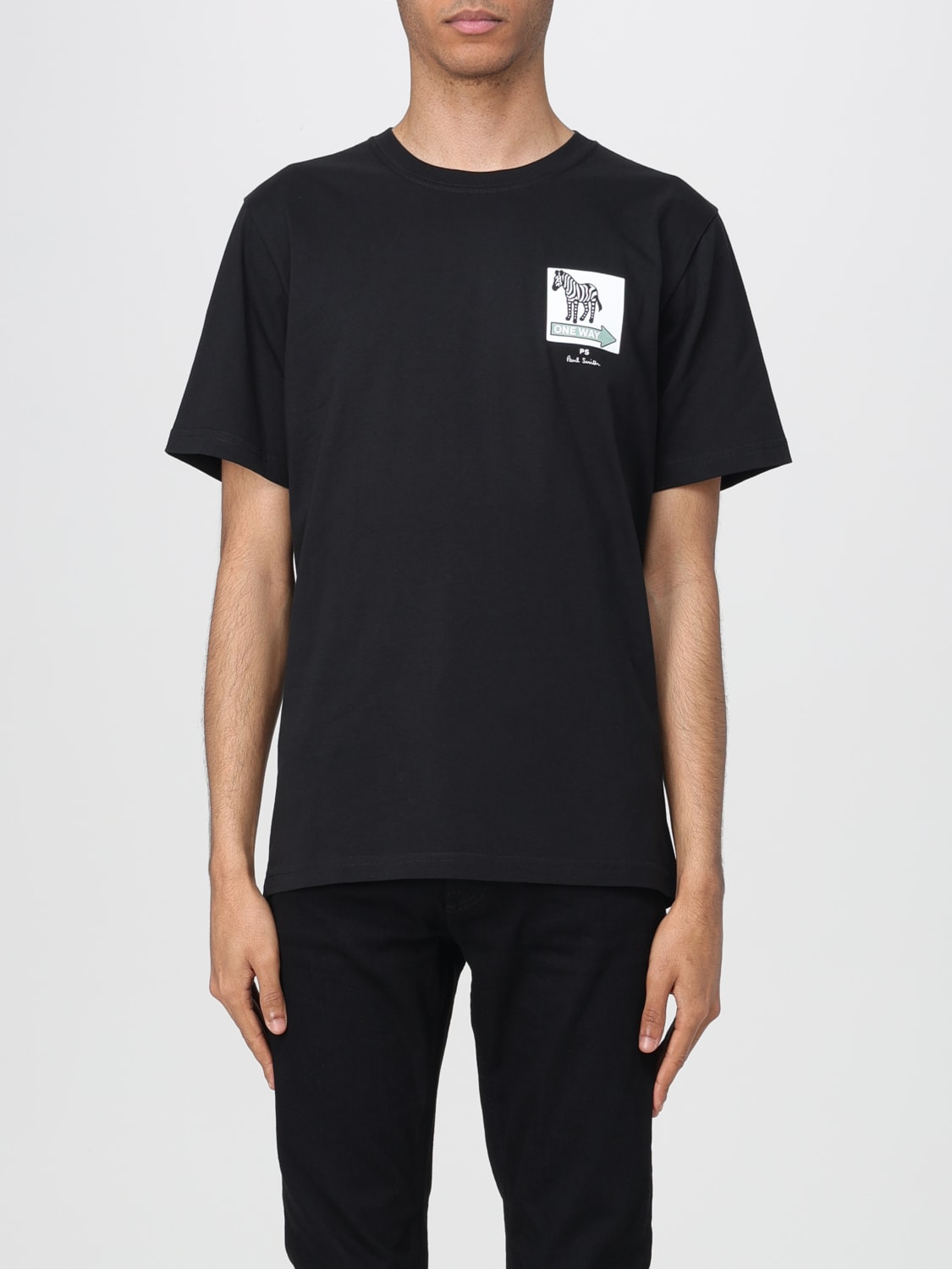 PS PAUL SMITH Tシャツ: Tシャツ メンズ Ps Paul Smith, ブラック - Img 1