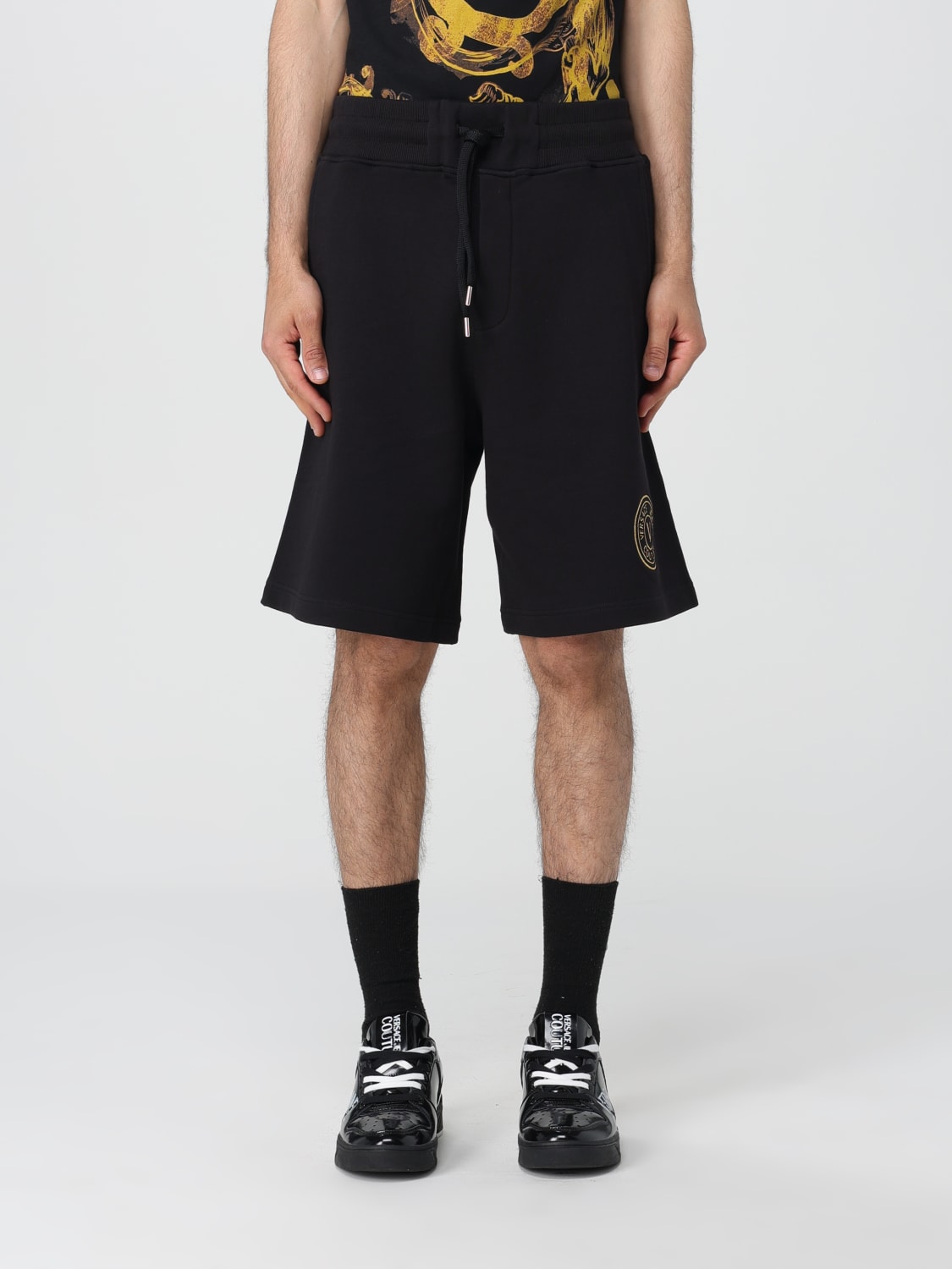 VERSACE JEANS COUTURE SHORT: Short men Versace Jeans Couture, Gold - Img 1