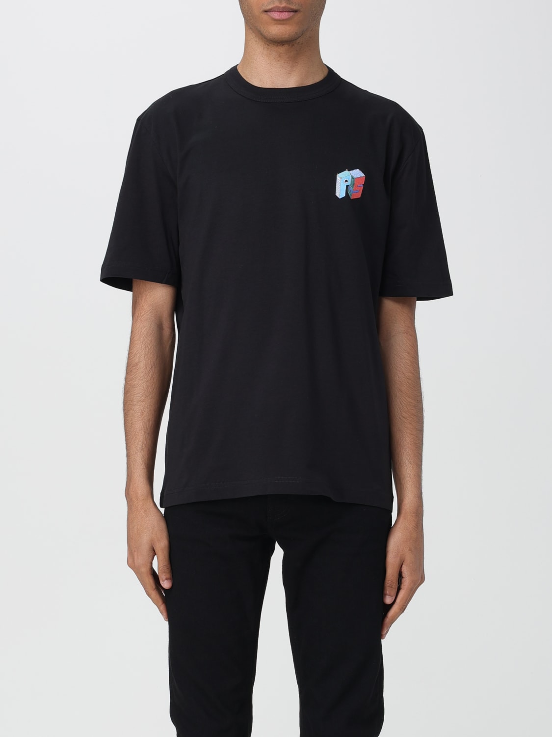 PS PAUL SMITH T-SHIRT: T-shirt herren Ps Paul Smith, Schwarz - Img 1