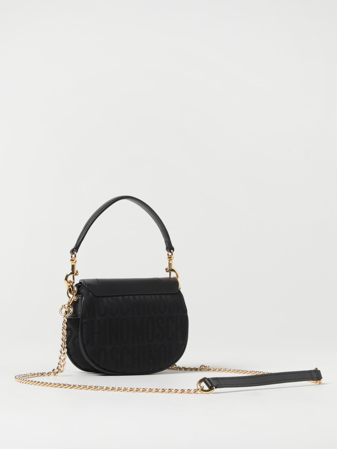 MOSCHINO COUTURE MINI BAG: Shoulder bag woman Moschino Couture, Black - Img 2