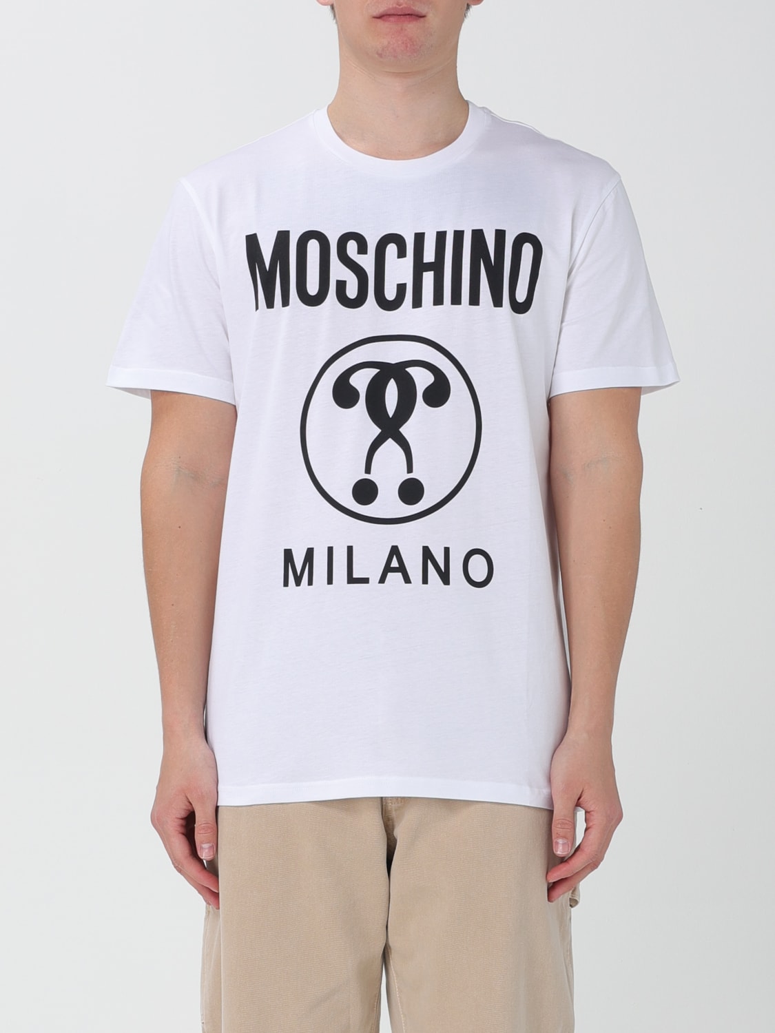 MOSCHINO COUTURE T-SHIRT: T-shirt men Moschino Couture, White - Img 1