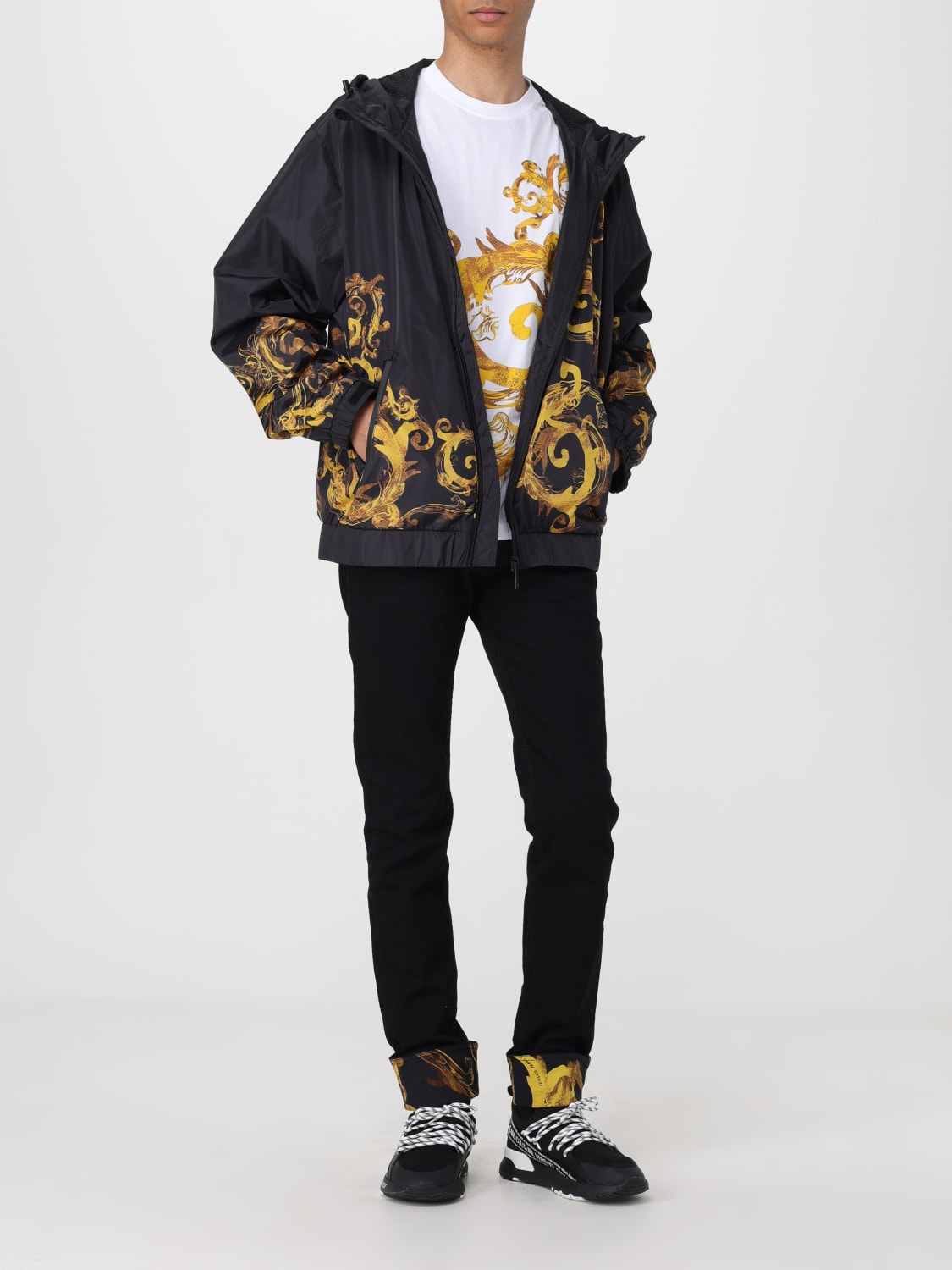 VERSACE JEANS COUTURE JACKET: Jacket men Versace Jeans Couture, Gold - Img 2