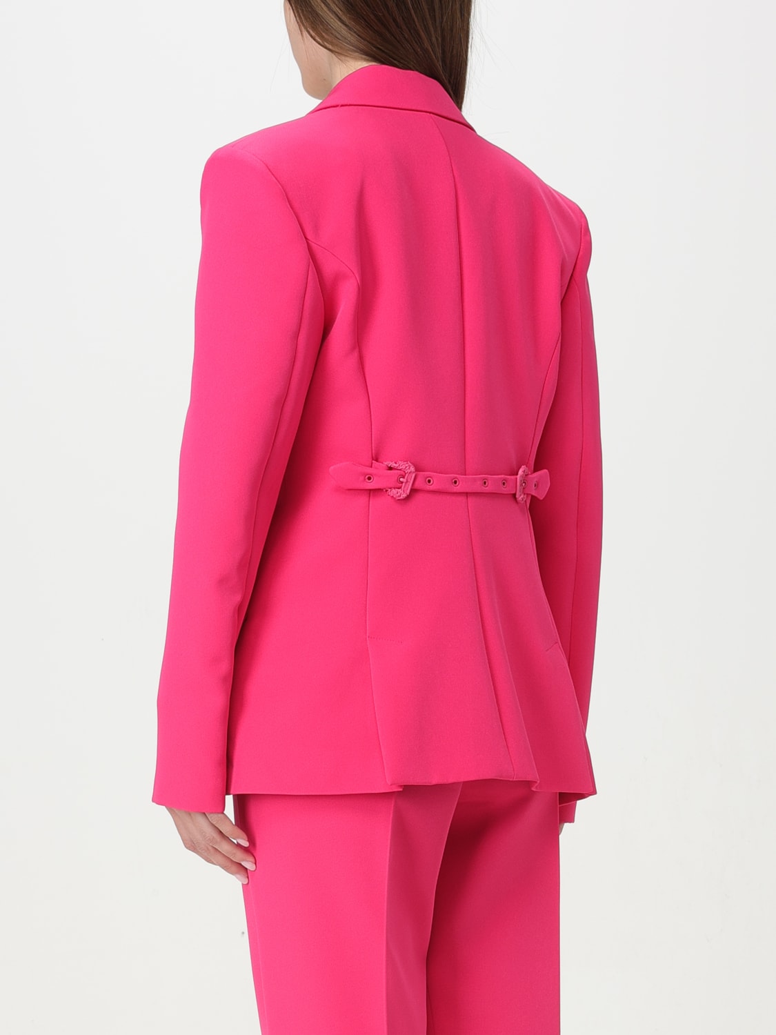 VERSACE JEANS COUTURE BLAZER: Blazer woman Versace Jeans Couture, Pink - Img 3