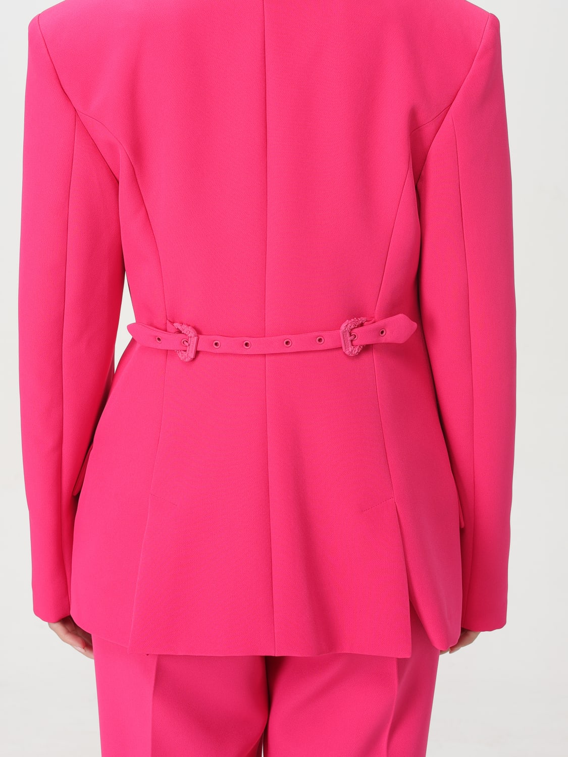 VERSACE JEANS COUTURE BLAZER: Blazer woman Versace Jeans Couture, Pink - Img 5