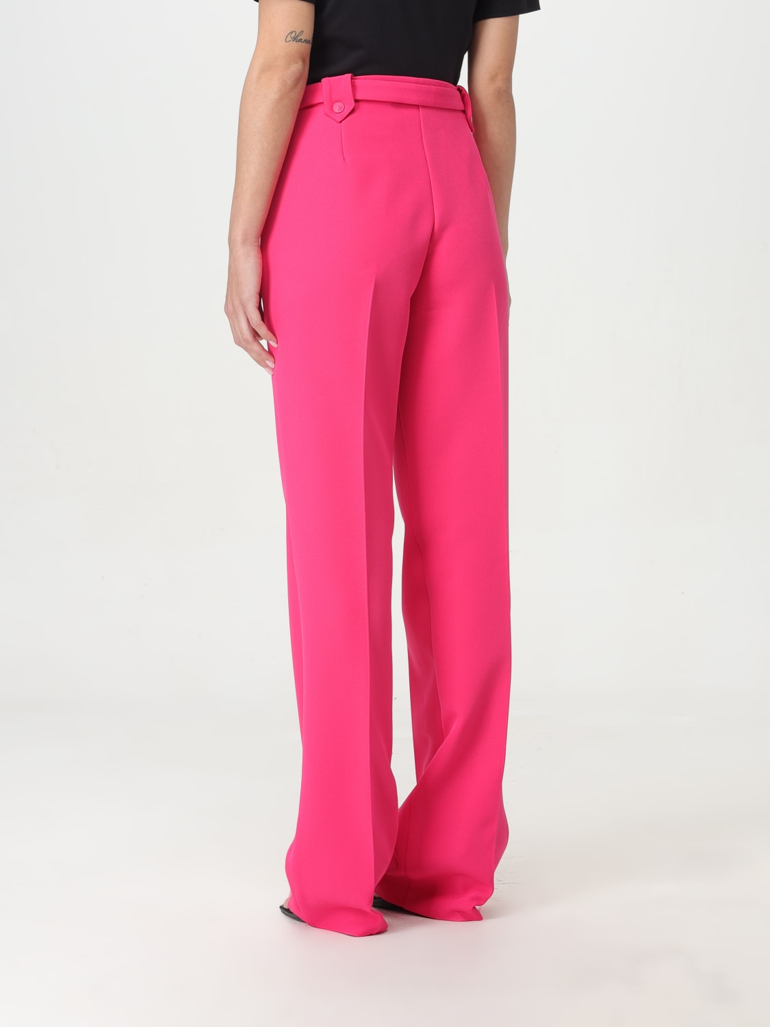 VERSACE JEANS COUTURE PANTS: Pants woman Versace Jeans Couture, Pink - Img 3