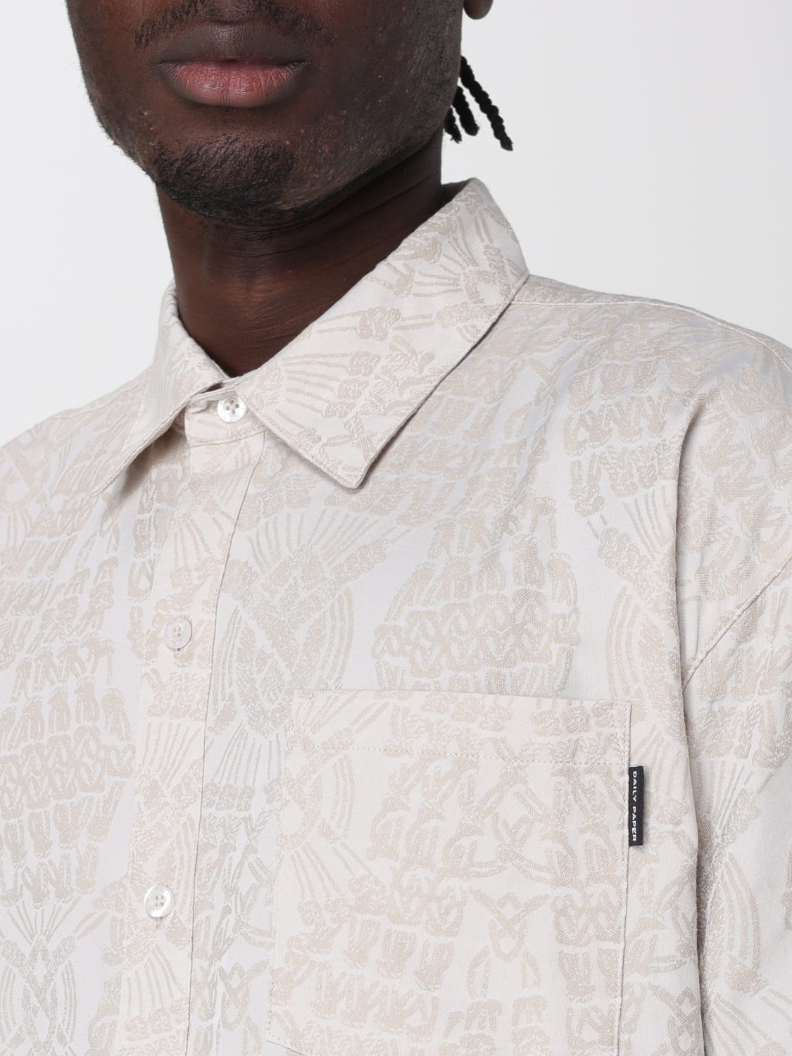 Daily Paper Outlet: Shirt men - Beige | Daily Paper shirt 2411046 ...