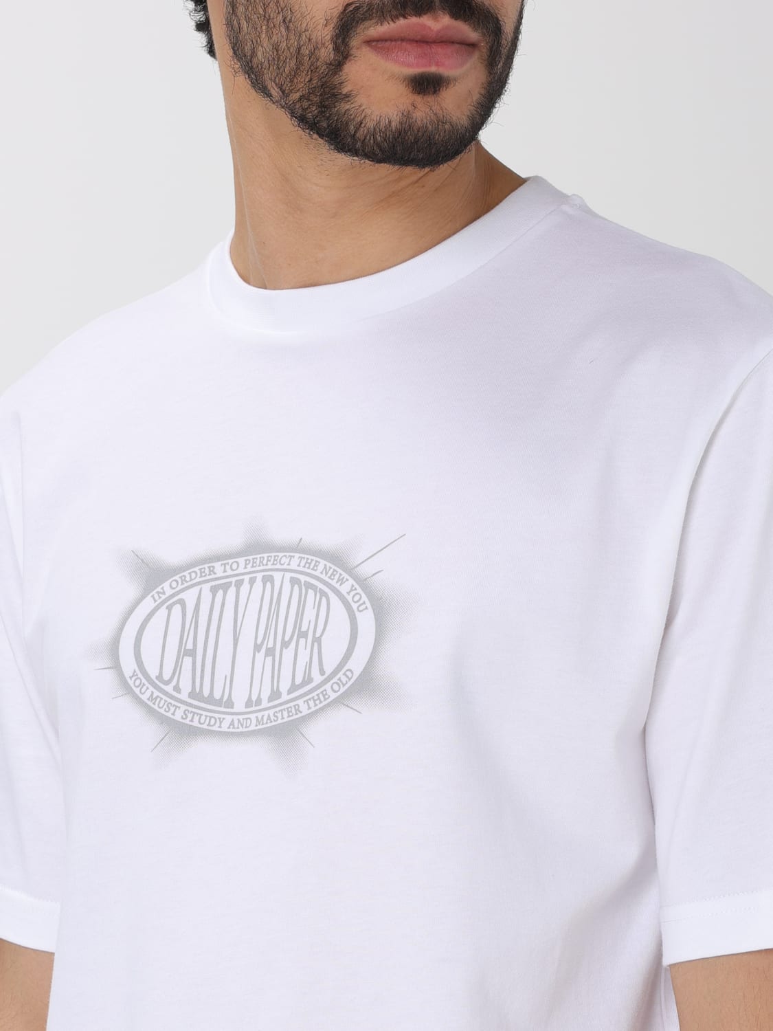 Daily Paper Outlet: T-shirt men - White | Daily Paper t-shirt GLOW SS T ...