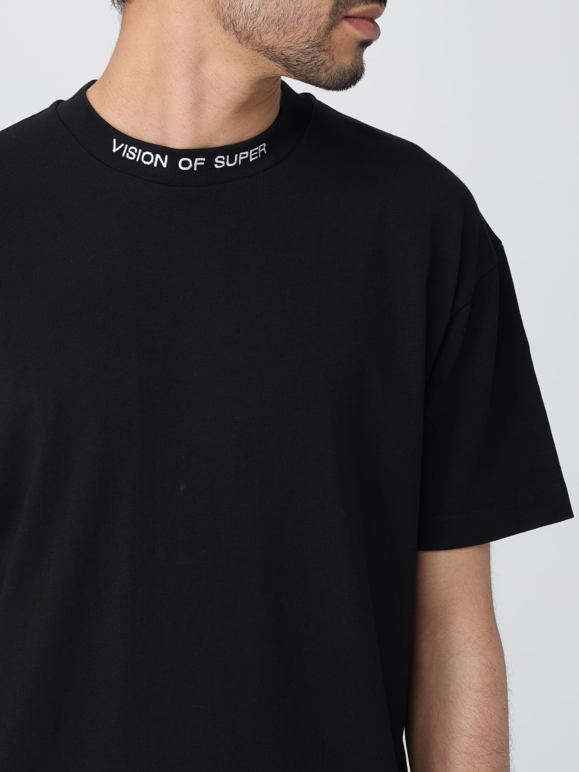 Tシャツ・カットソー VISION OF SUPER Men T Shirts VS01471BLACK Black BLACK T-SHIRT VISION OF SUPER X HOT WHEELS
