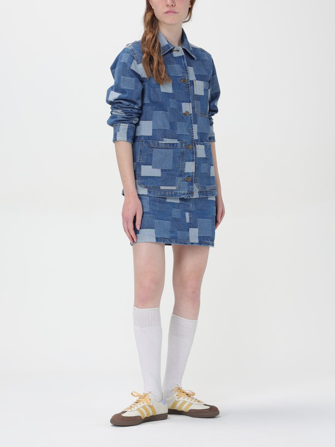 A.P.C. SHIRT: Shirt woman A.P.C., Blue - Img 2