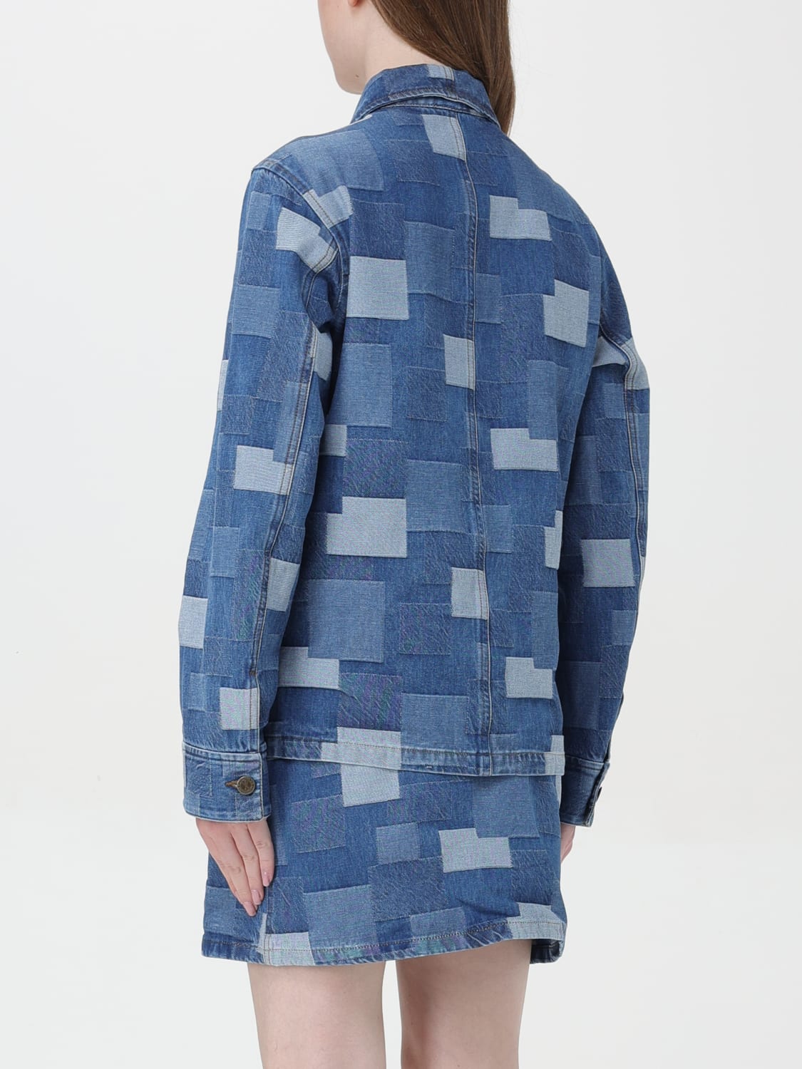 A.P.C. SHIRT: Shirt woman A.P.C., Blue - Img 3