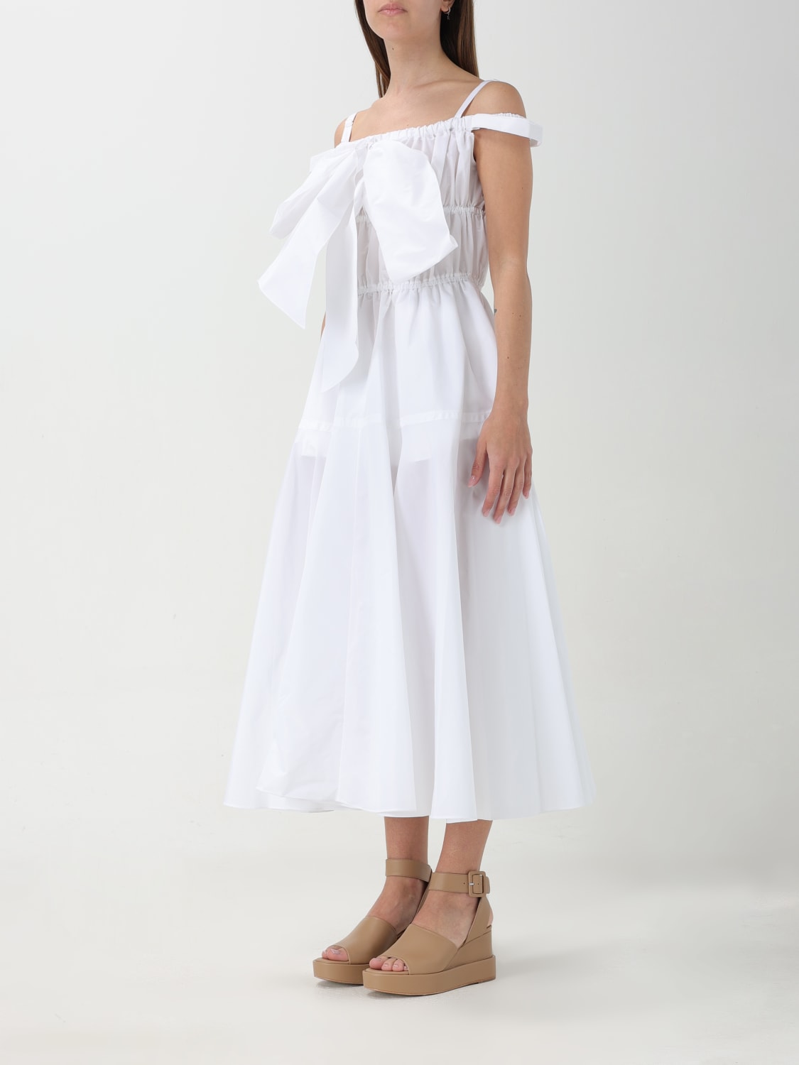 PATOU DRESS: Dress woman Patou, White - Img 3