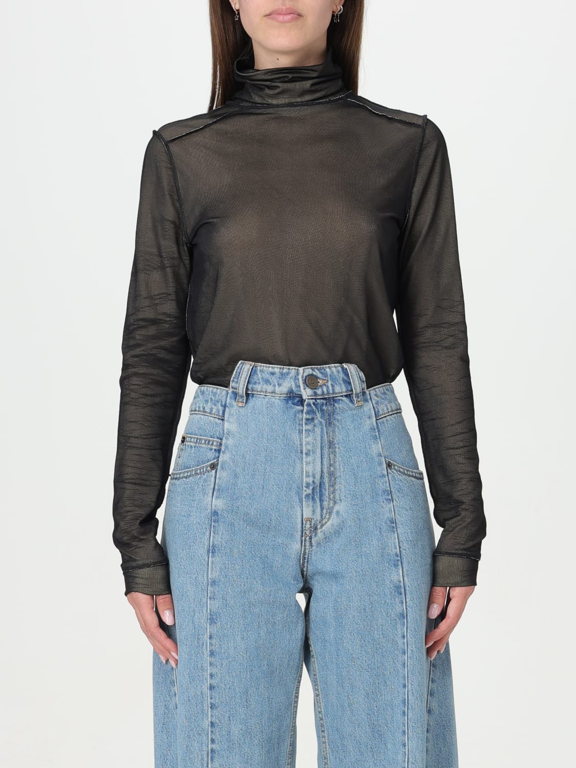 MAISON MARGIELA トップス: トップス レディース Maison Margiela, ブラック - Img 1