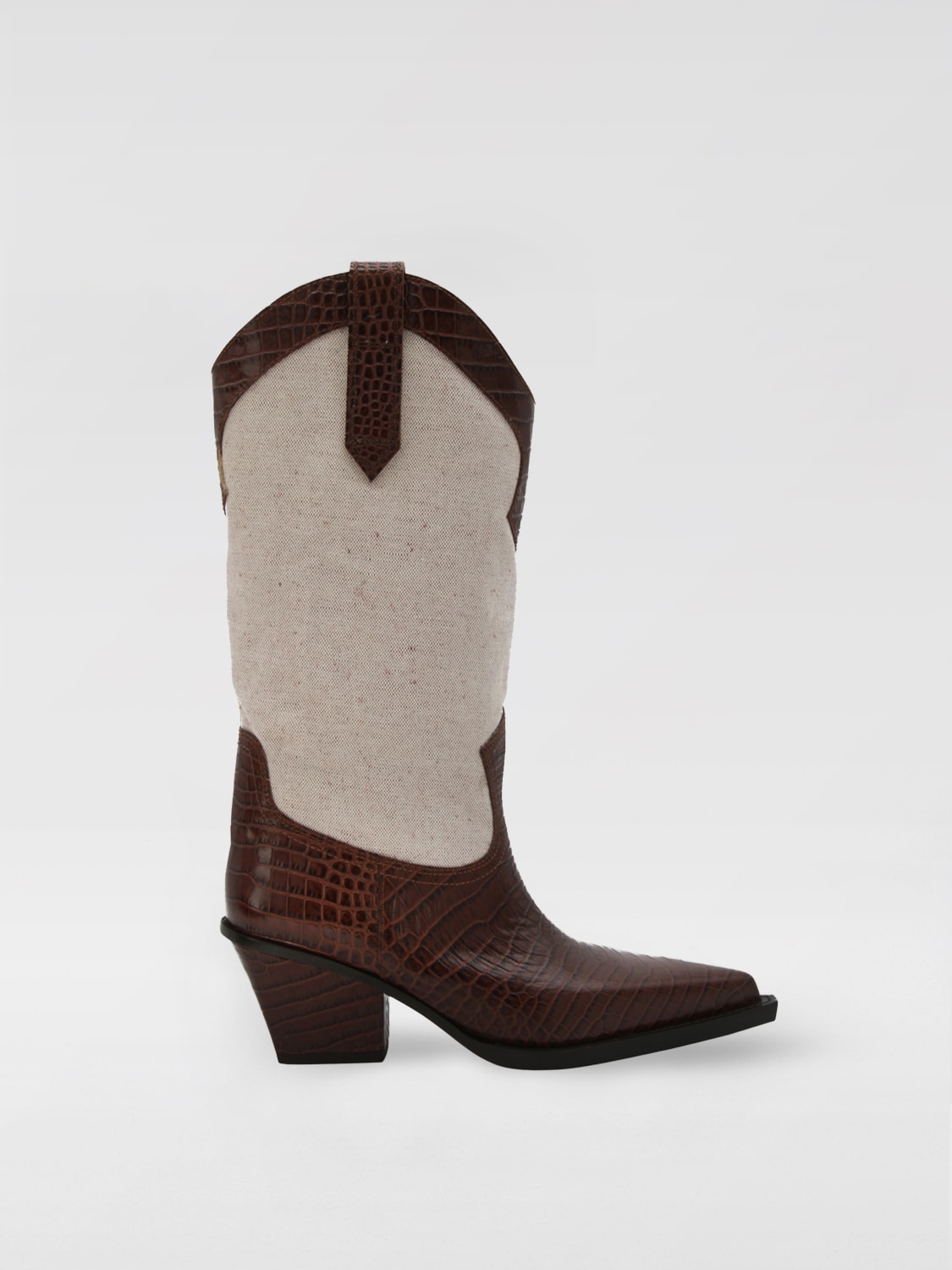 PARIS TEXAS BOOTS: Shoes woman Paris Texas, Brown - Img 1