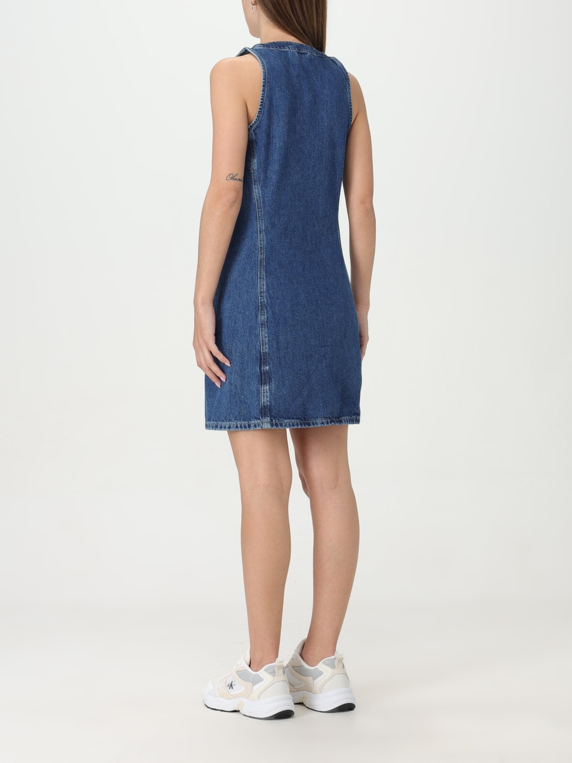 CALVIN KLEIN DRESS: Dress woman Ck Jeans, Denim - Img 2