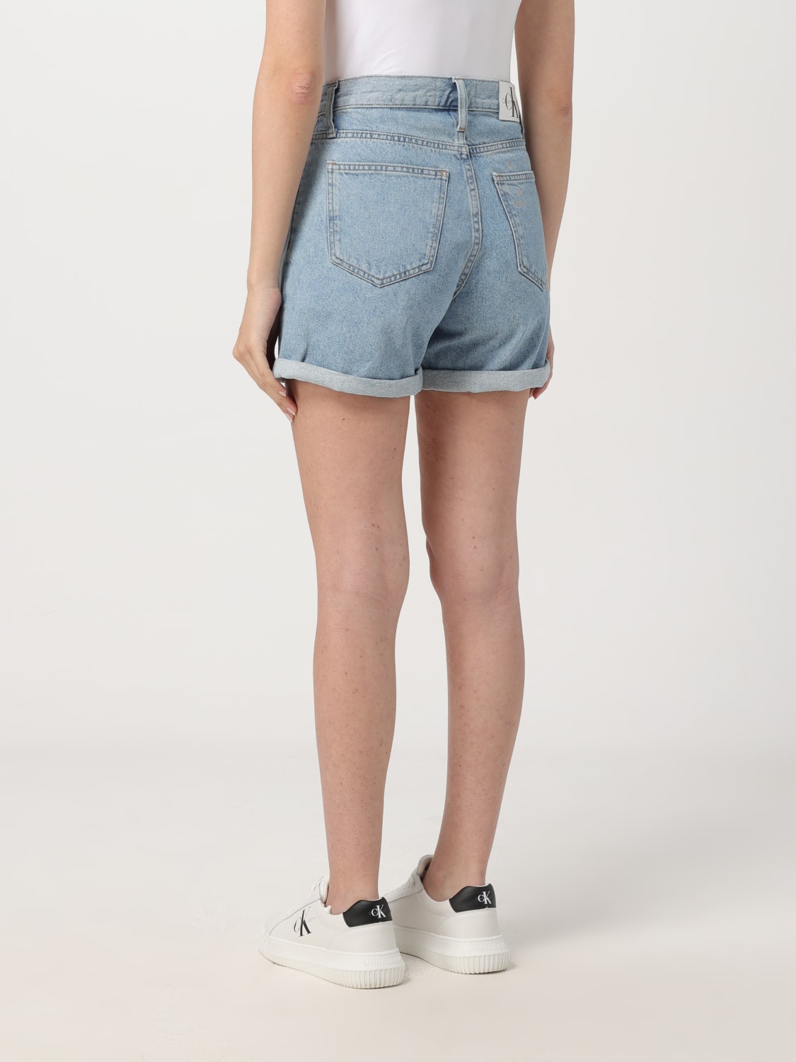 CALVIN KLEIN SHORT: Short woman Ck Jeans, Denim - Img 2