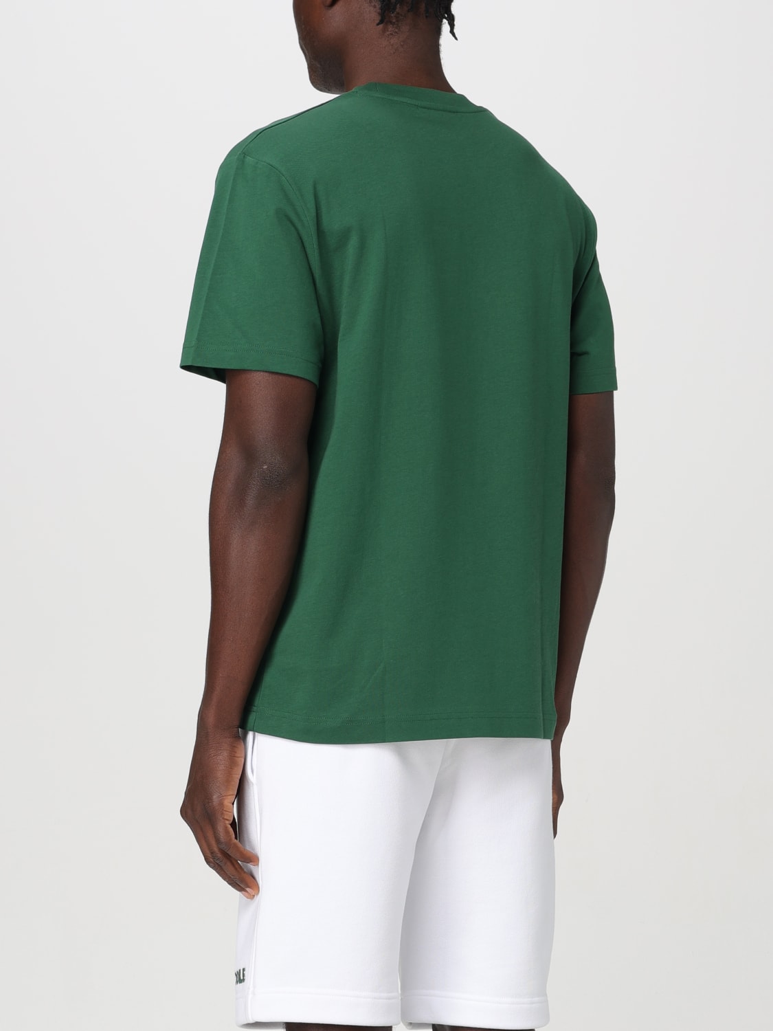 LACOSTE: T-shirt men - Grass Green | Lacoste t-shirt TH7318
