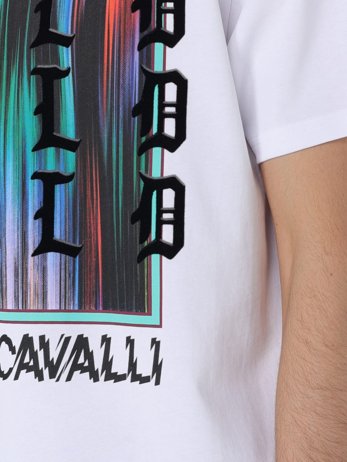 JUST CAVALLI Tシャツ: Tシャツ メンズ Just Cavalli, ホワイト - Img 3